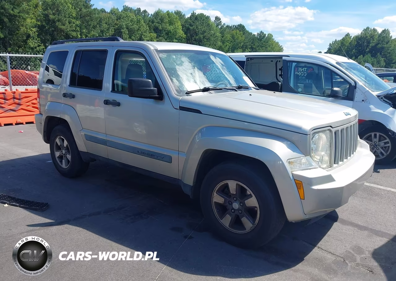 2008 Jeep Liberty Sport VIN:1J8GP28K68W221812 - 1