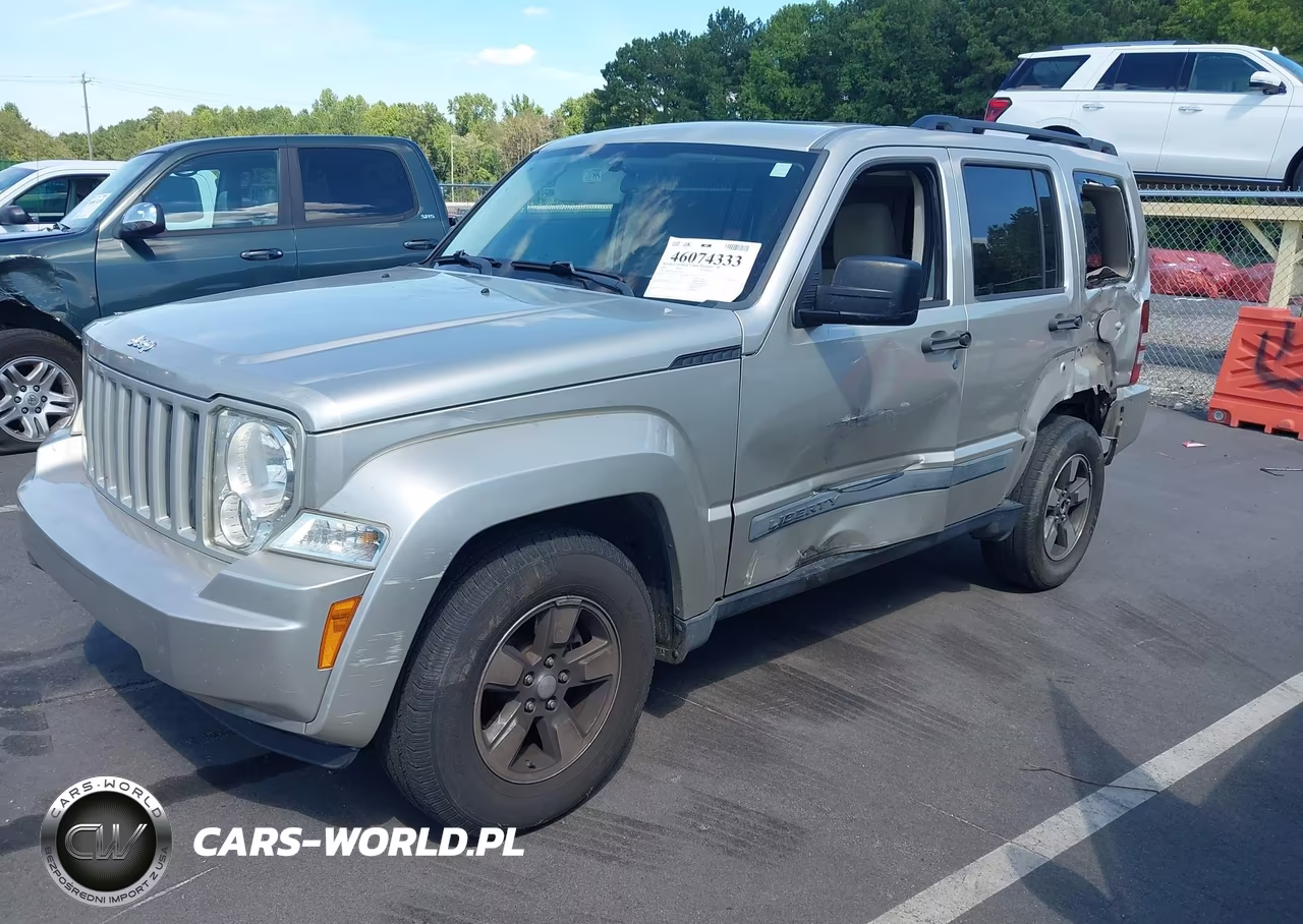 2008 Jeep Liberty Sport VIN:1J8GP28K68W221812 - 2