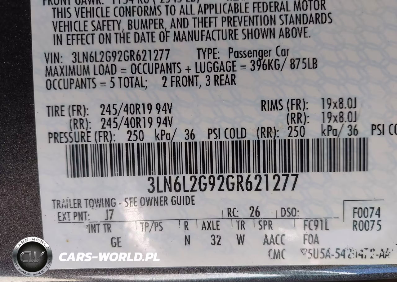 2016 Lincoln Mkz VIN:3LN6L2G92GR621277 - 9