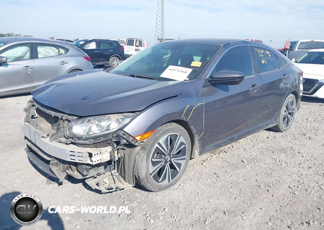 2016 Honda Civic Ex-T VIN:19XFC1F43GE031360 - 2