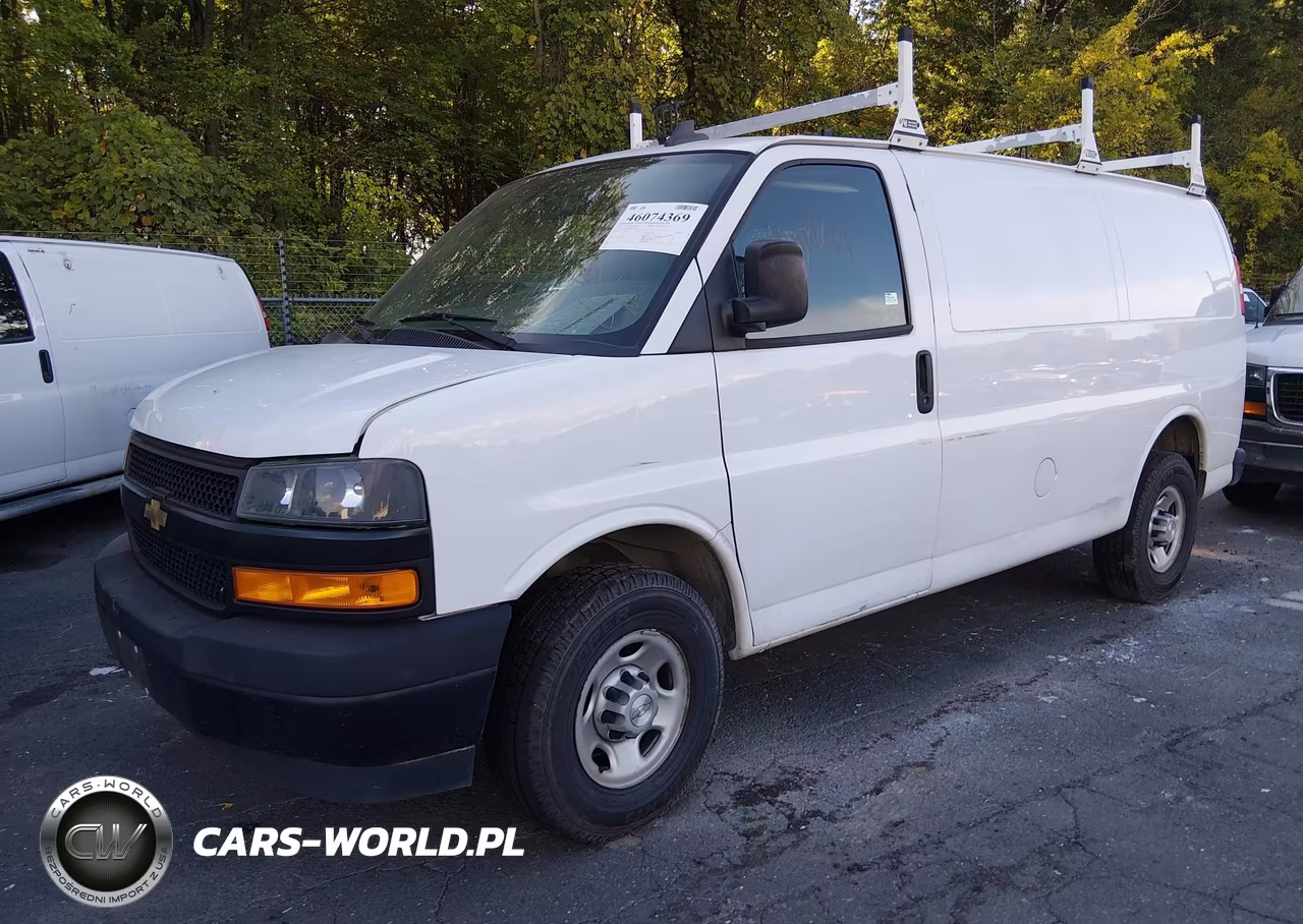 2021 Chevrolet Express Cargo Rwd 2500 Regular Wheelbase Wt VIN:1GCWGAFP6M1214877 - 2