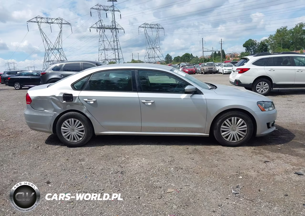 2014 Volkswagen Passat 2.5L S VIN:1VWAP7A32EC026538 - 14
