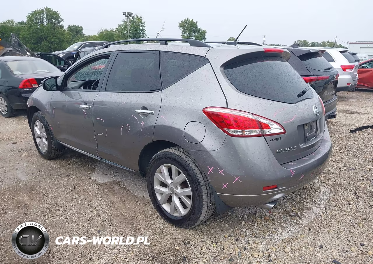 2012 Nissan Murano Sl VIN:JN8AZ1MW1CW239528 - 3