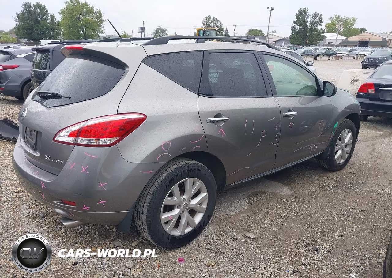 2012 Nissan Murano Sl VIN:JN8AZ1MW1CW239528 - 4