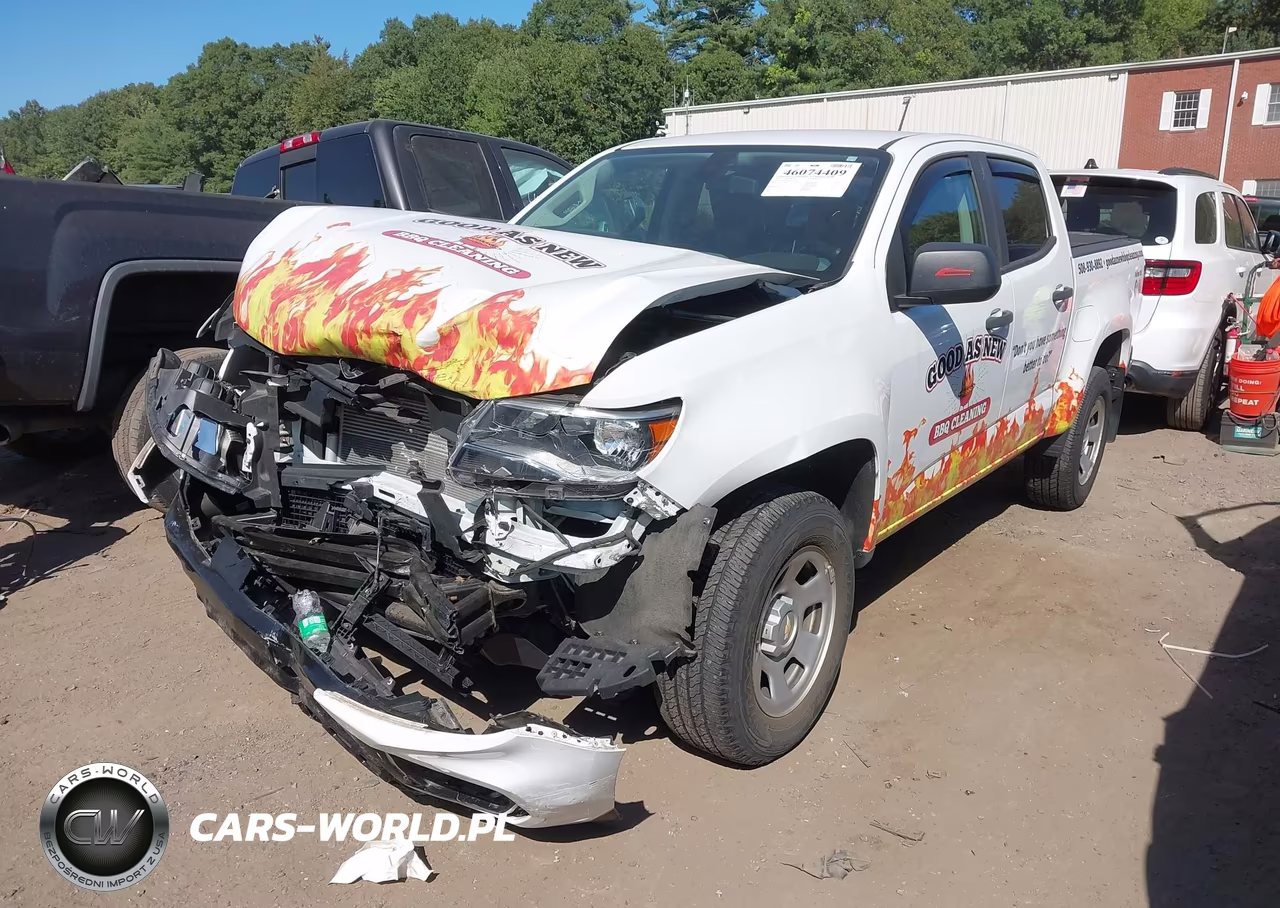 2021 Chevrolet Colorado 4Wd Short Box Wt VIN:1GCGTBEN7M1193155 - 2