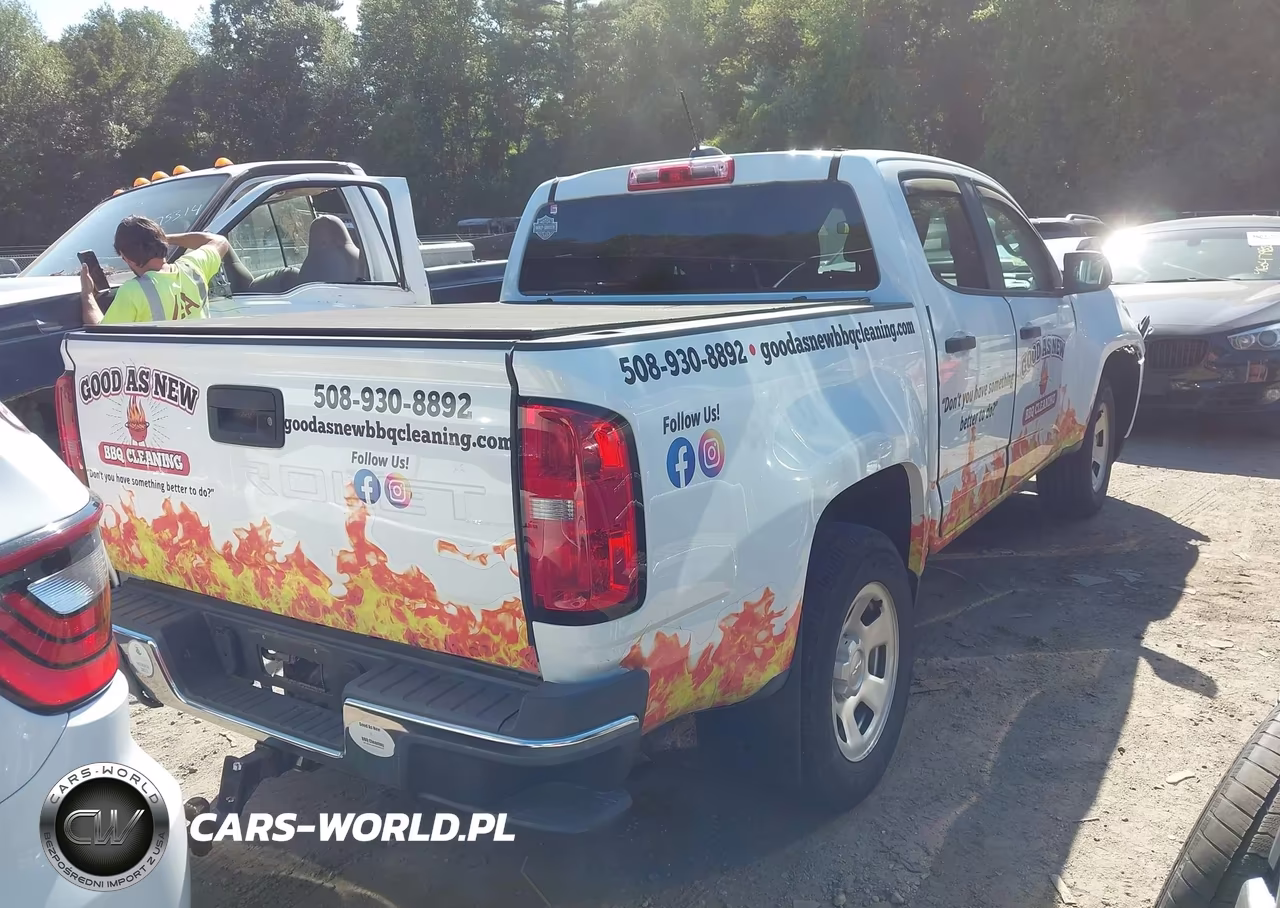 2021 Chevrolet Colorado 4Wd Short Box Wt VIN:1GCGTBEN7M1193155 - 4