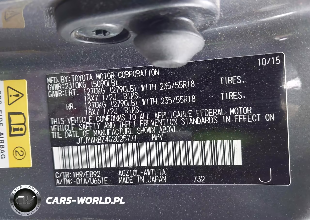 2016 Lexus Nx 200T F Sport VIN:JTJYARBZ4G2025771 - 9