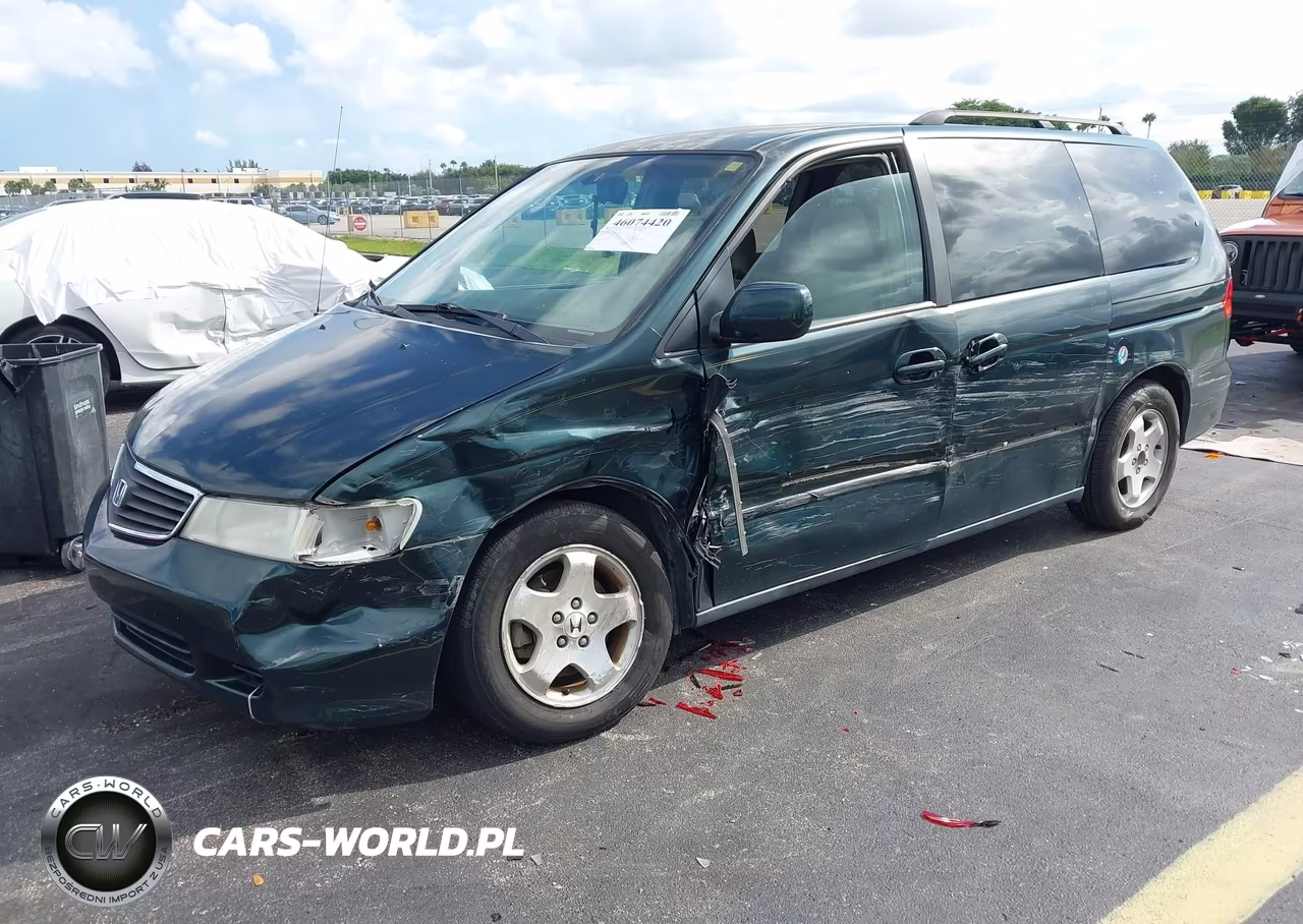 2000 Honda Odyssey Ex VIN:2HKRL1866YH564635 - 2
