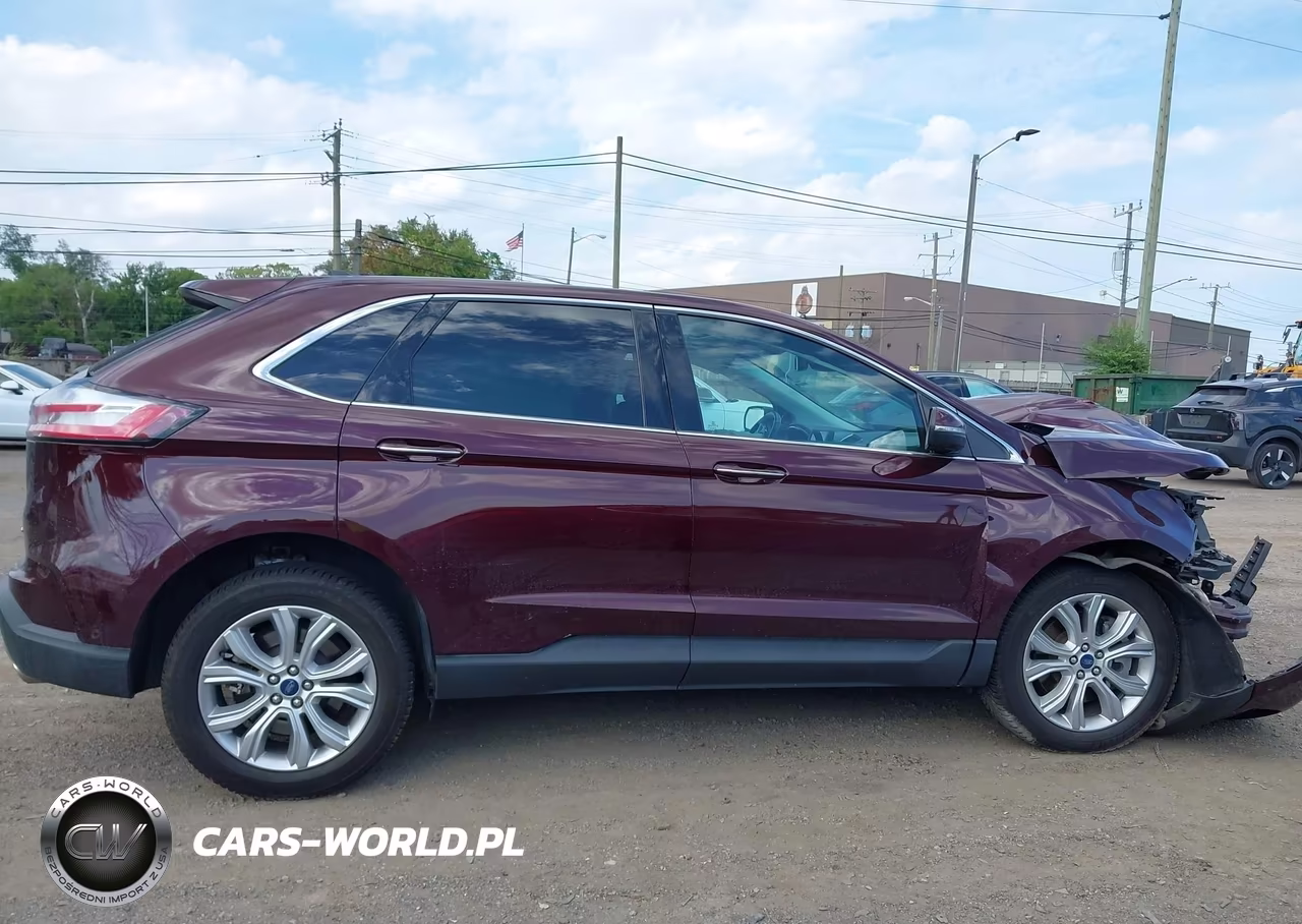 2021 Ford Edge Titanium VIN:2FMPK4K94MBA39797 - 14