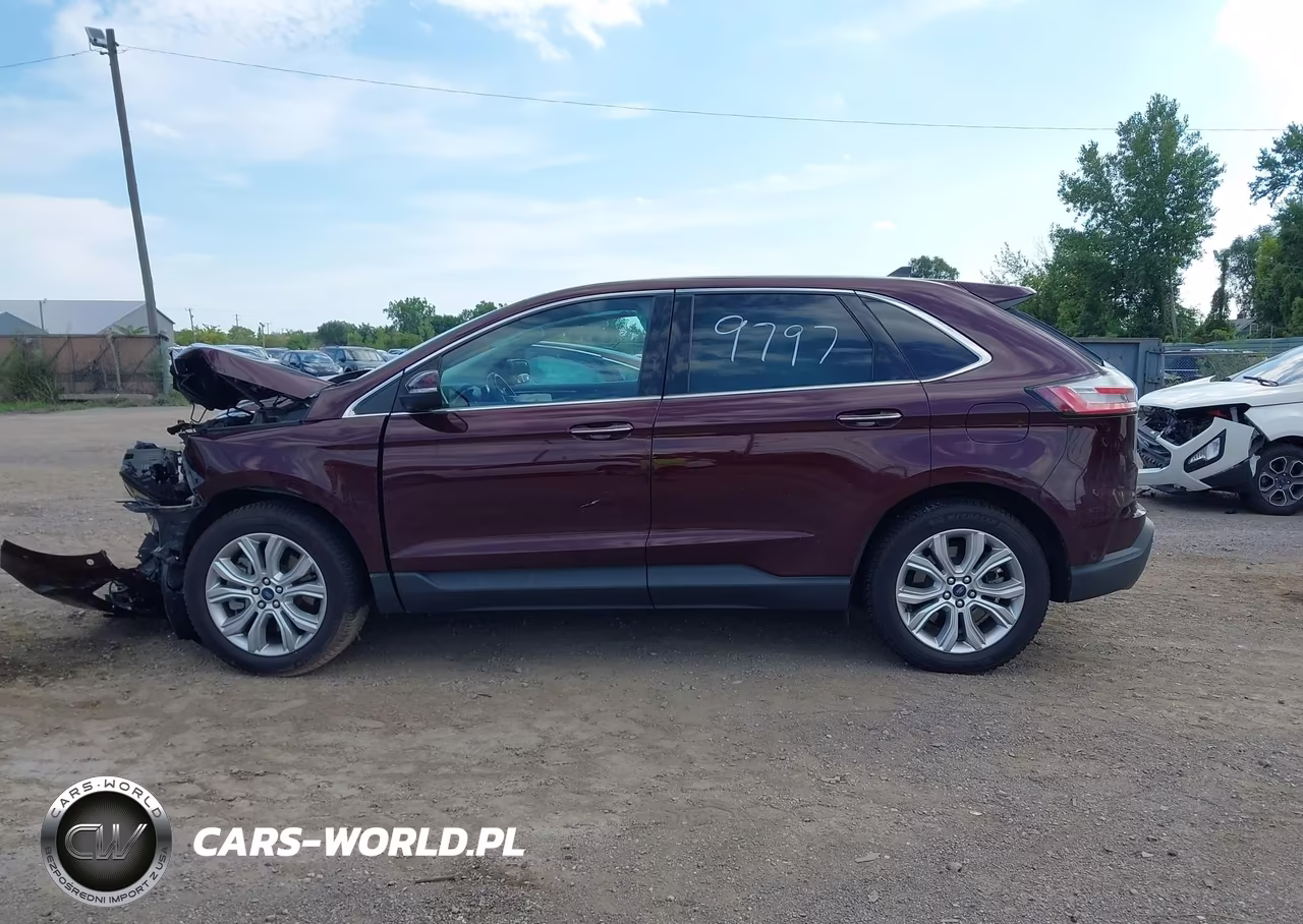 2021 Ford Edge Titanium VIN:2FMPK4K94MBA39797 - 15