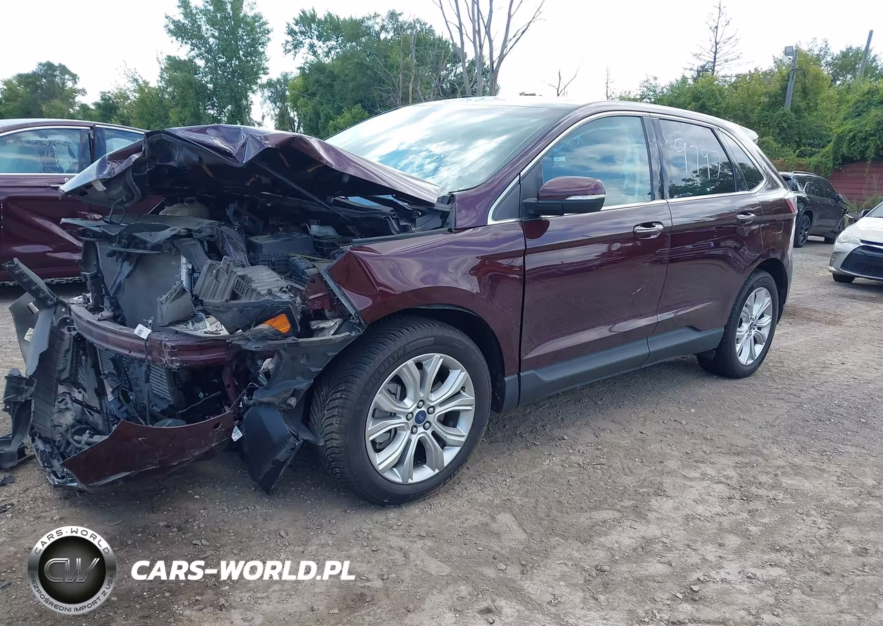 2021 Ford Edge Titanium VIN:2FMPK4K94MBA39797 - 2