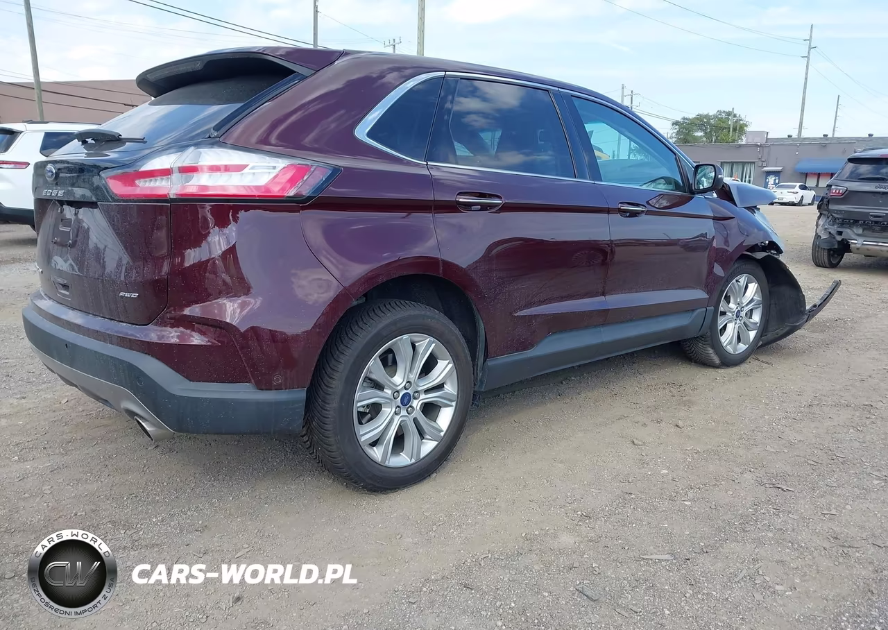 2021 Ford Edge Titanium VIN:2FMPK4K94MBA39797 - 4