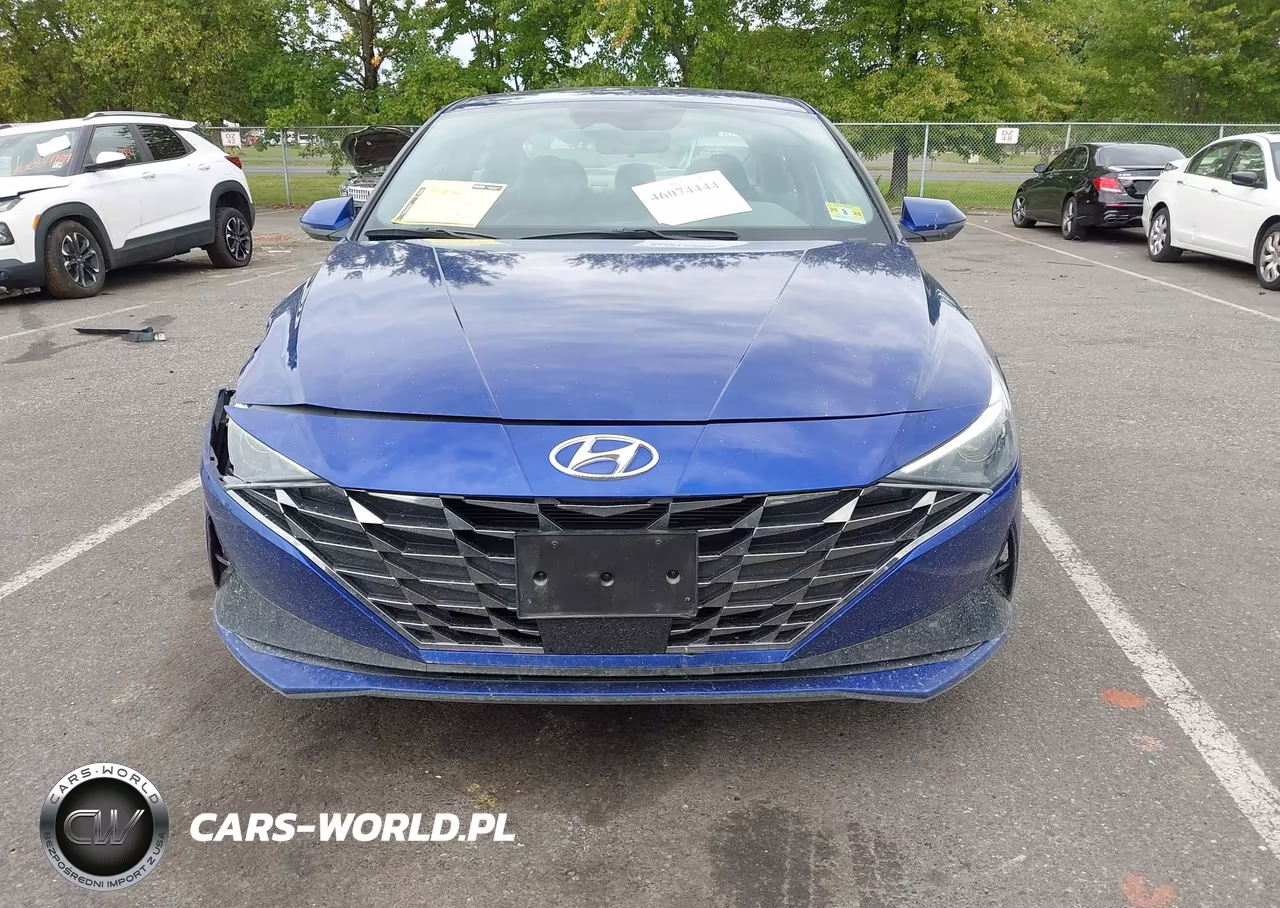 2021 Hyundai Elantra Sel VIN:5NPLN4AG7MH012592 - 12