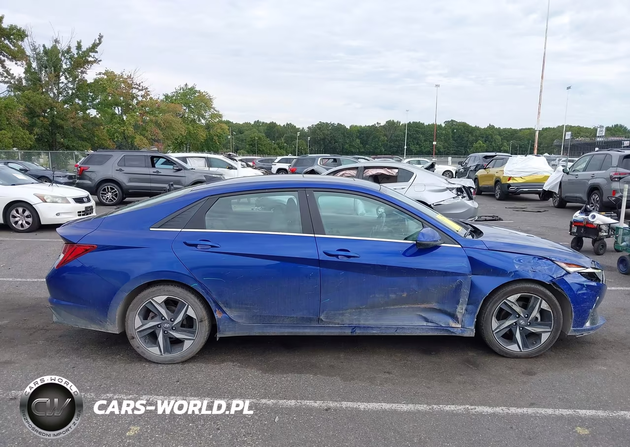 2021 Hyundai Elantra Sel VIN:5NPLN4AG7MH012592 - 13