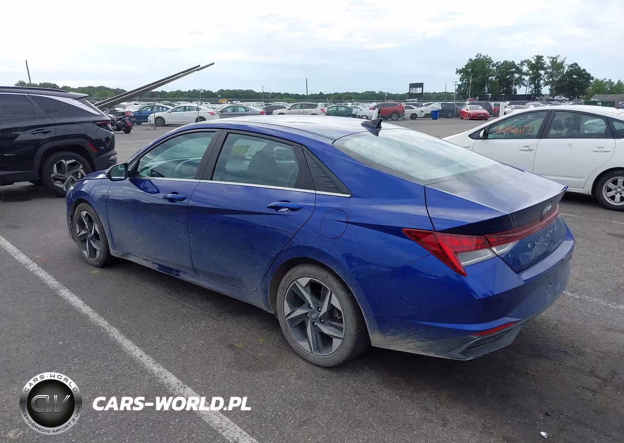 2021 Hyundai Elantra Sel VIN:5NPLN4AG7MH012592 - 3