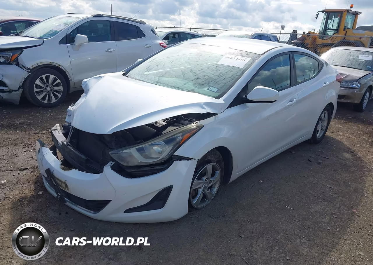 2015 Hyundai Elantra Se VIN:5NPDH4AE3FH615374 - 2