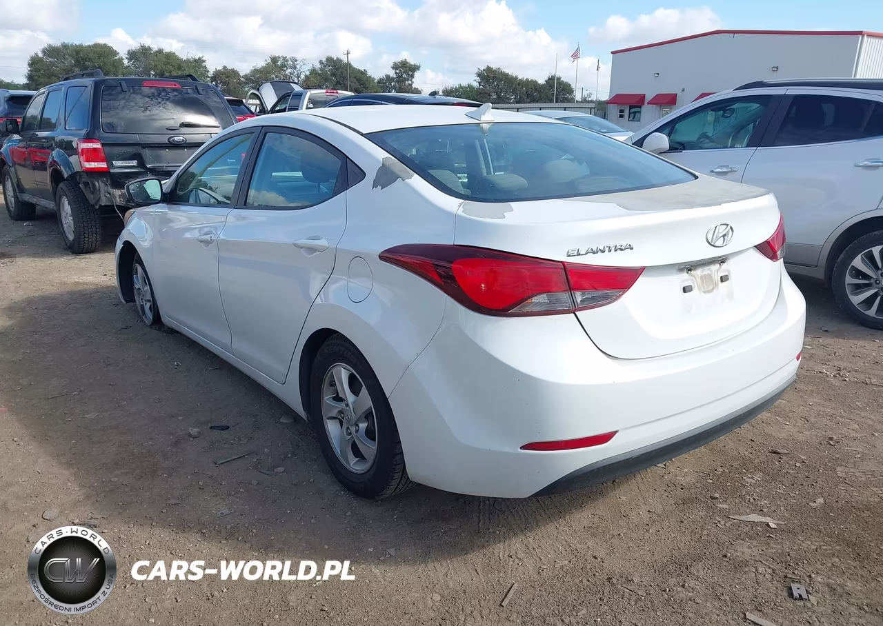 2015 Hyundai Elantra Se VIN:5NPDH4AE3FH615374 - 3