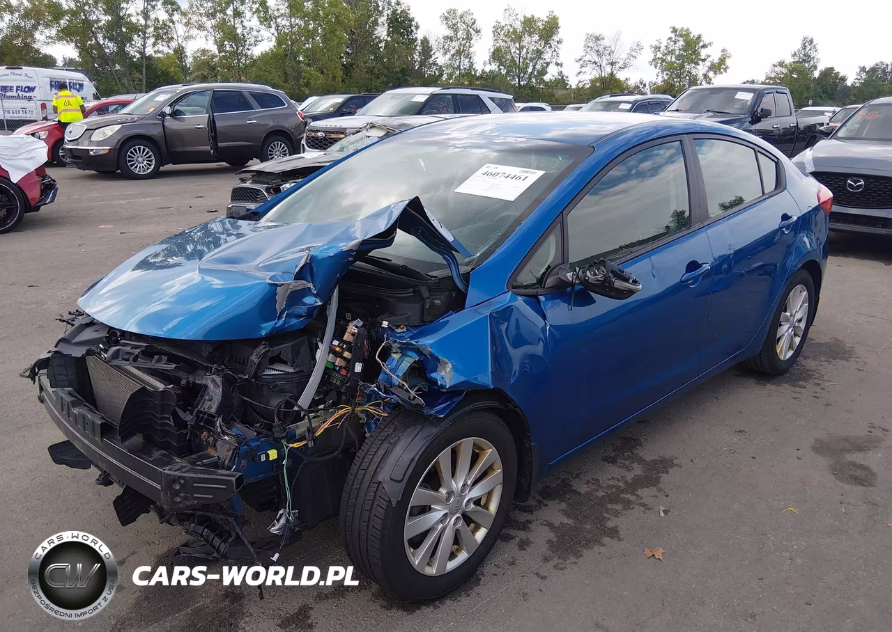 2014 Kia Forte Lx VIN:KNAFX4A62E5122091 - 2