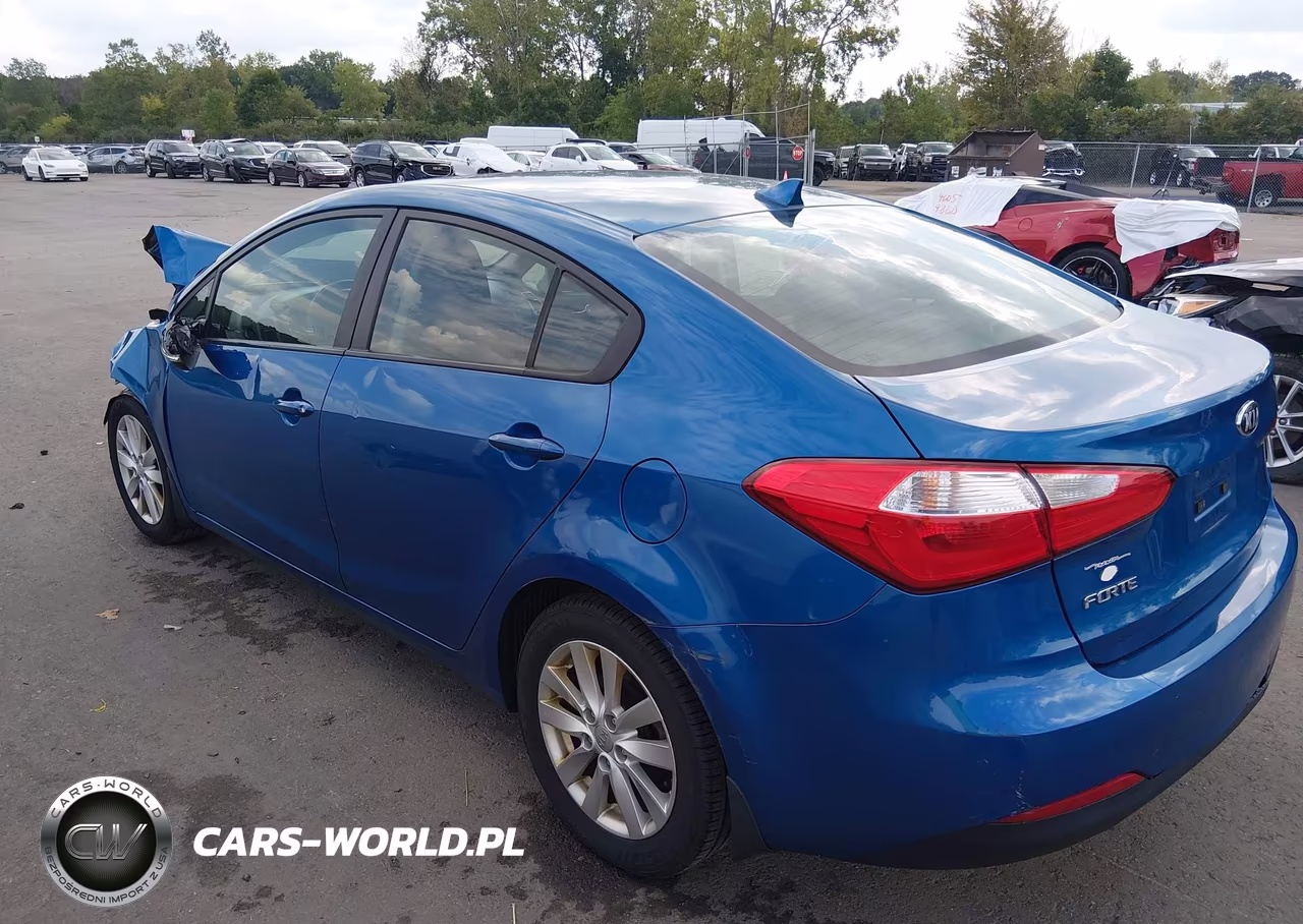 2014 Kia Forte Lx VIN:KNAFX4A62E5122091 - 3
