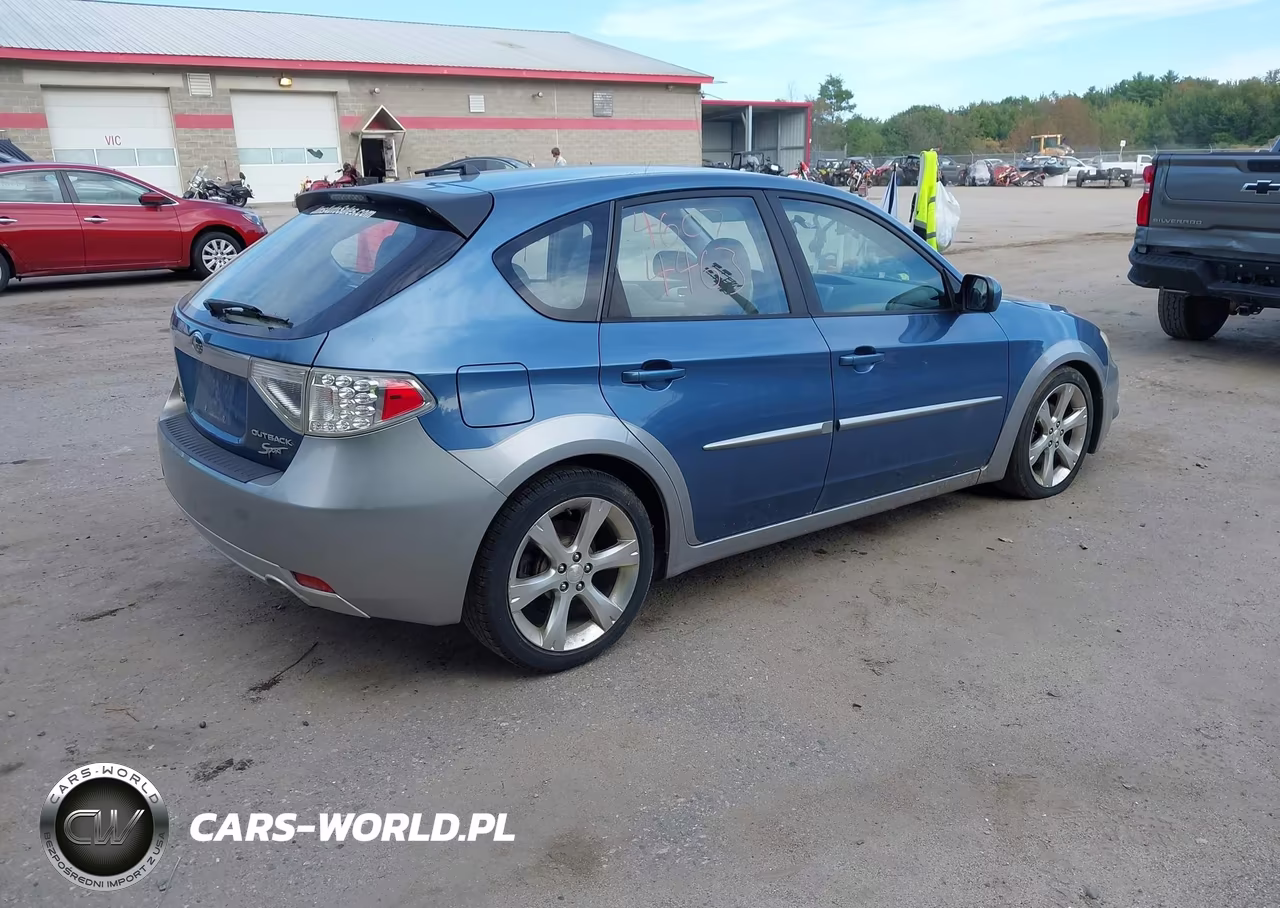 2008 Subaru Impreza Outback Sport VIN:JF1GH63688H831257 - 4