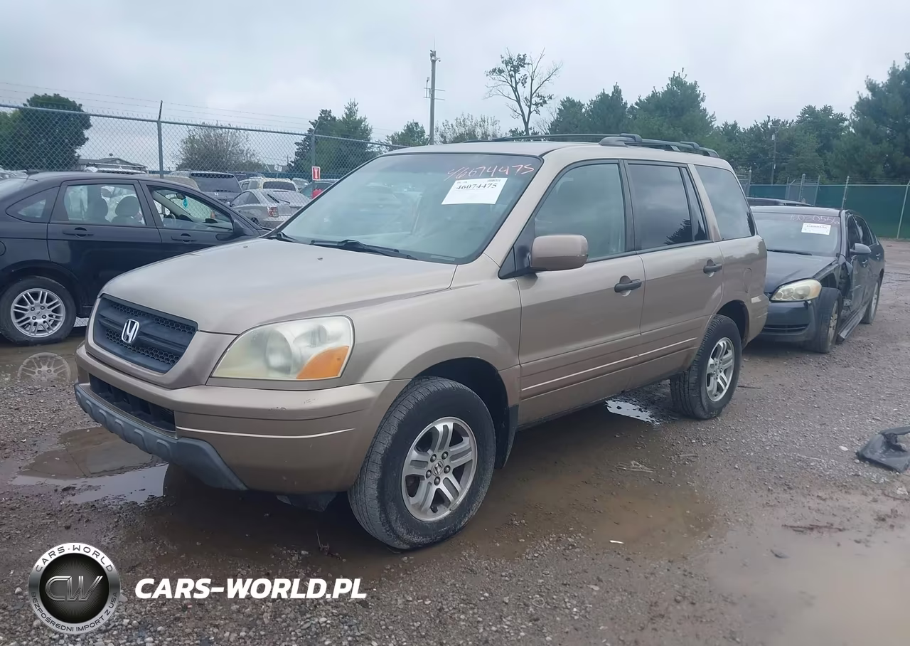 2003 Honda Pilot Ex-L VIN:2HKYF18593H532748 - 2