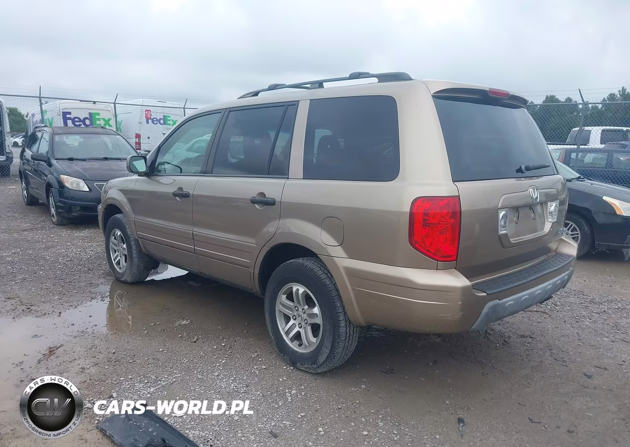 2003 Honda Pilot Ex-L VIN:2HKYF18593H532748 - 3