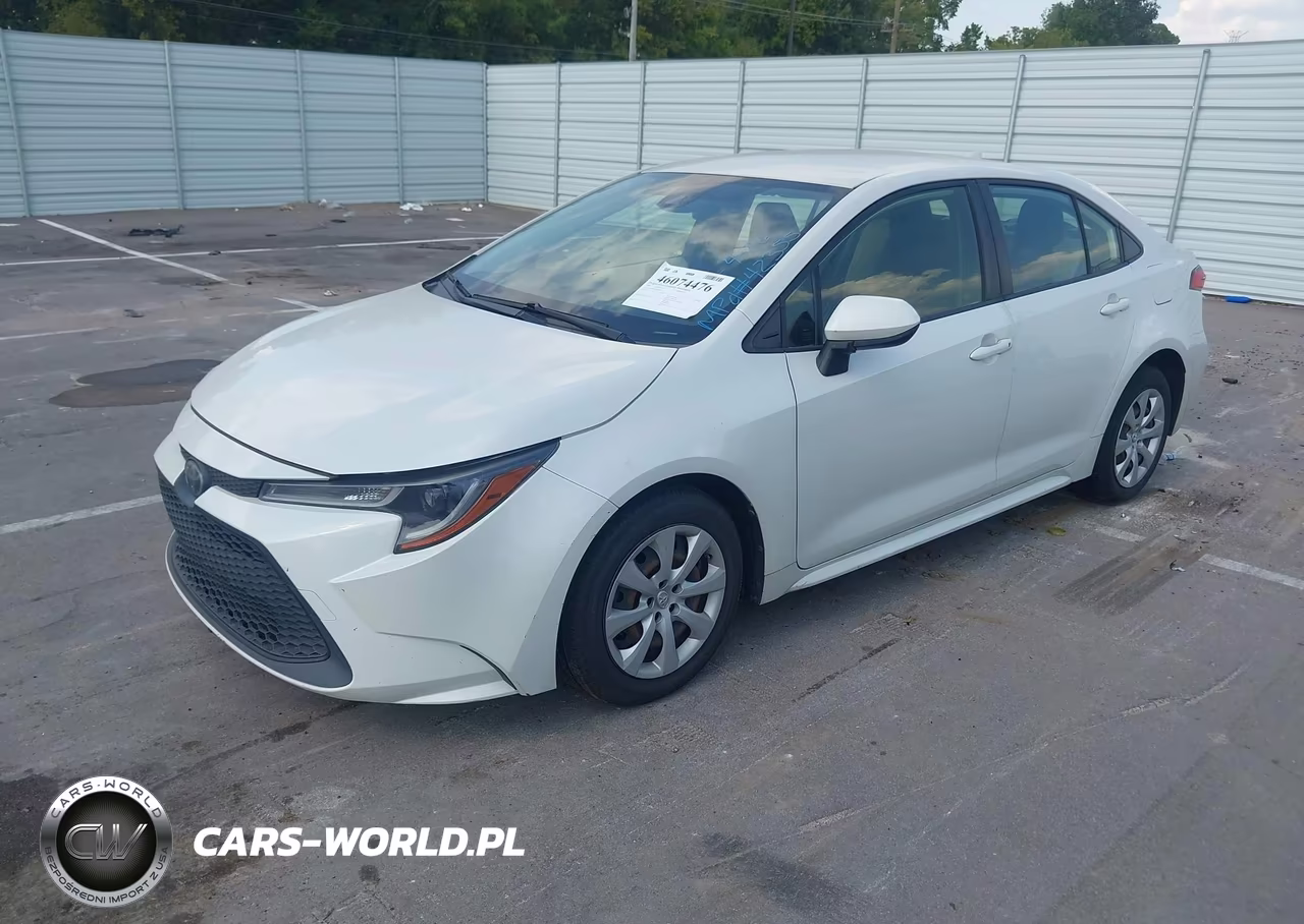 2020 Toyota Corolla Le VIN:JTDEPRAE7LJ008207 - 2
