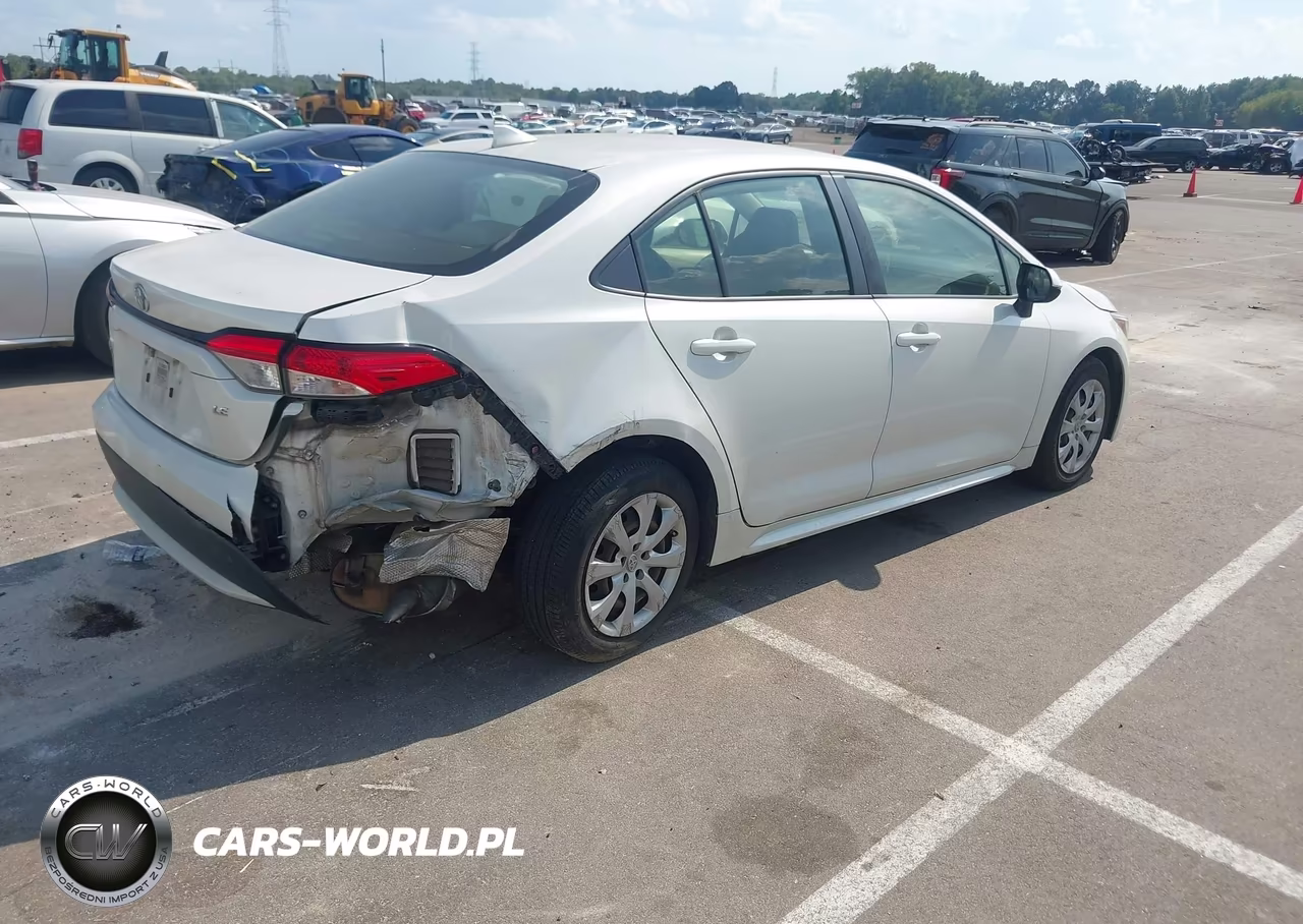 2020 Toyota Corolla Le VIN:JTDEPRAE7LJ008207 - 4