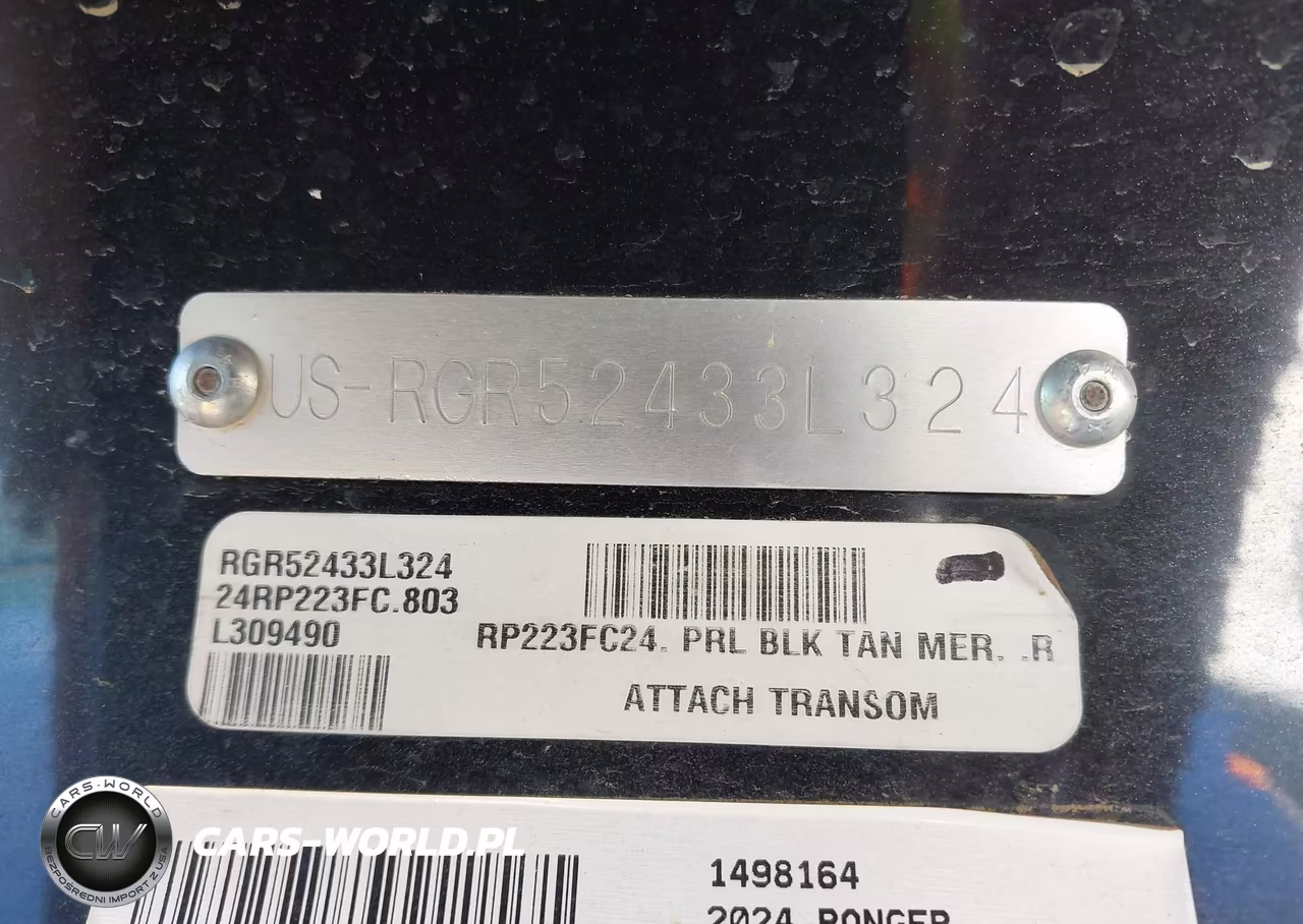 2024 Ranger Other VIN:RGR52433L324 - 9
