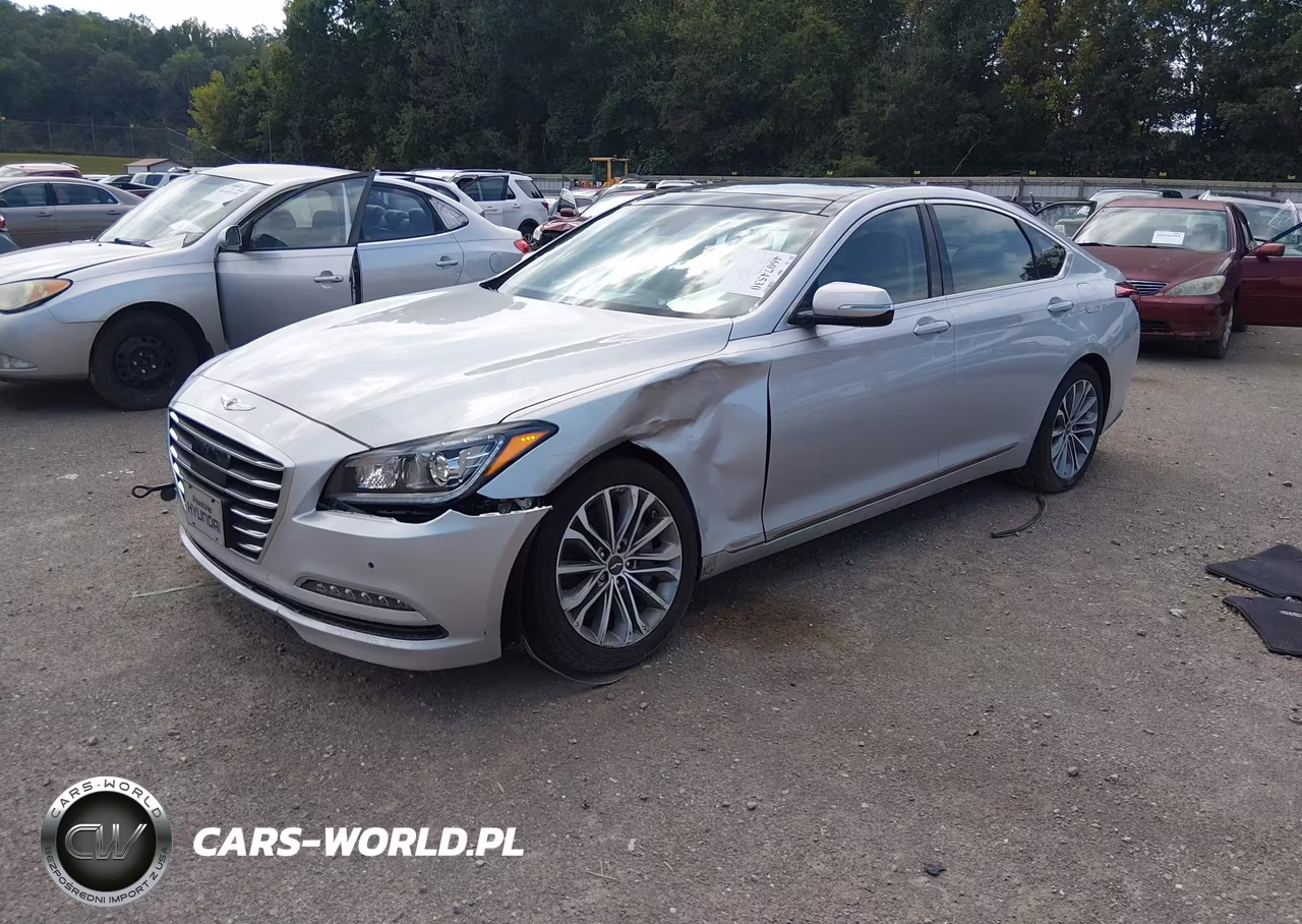 2017 Genesis G80 3.8 VIN:KMHGN4JE6HU180666 - 2