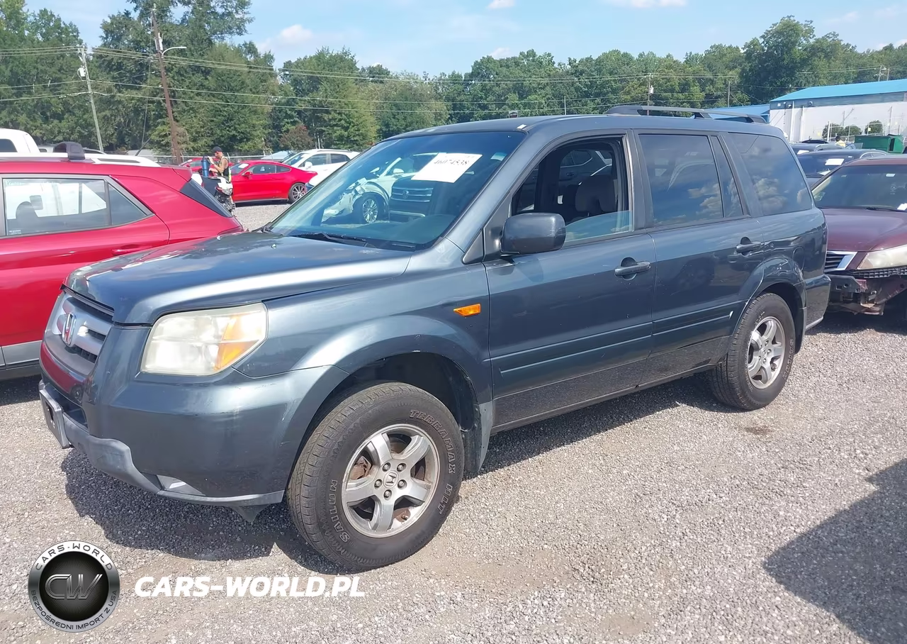 2006 Honda Pilot Ex VIN:5FNYF28476B038579 - 2