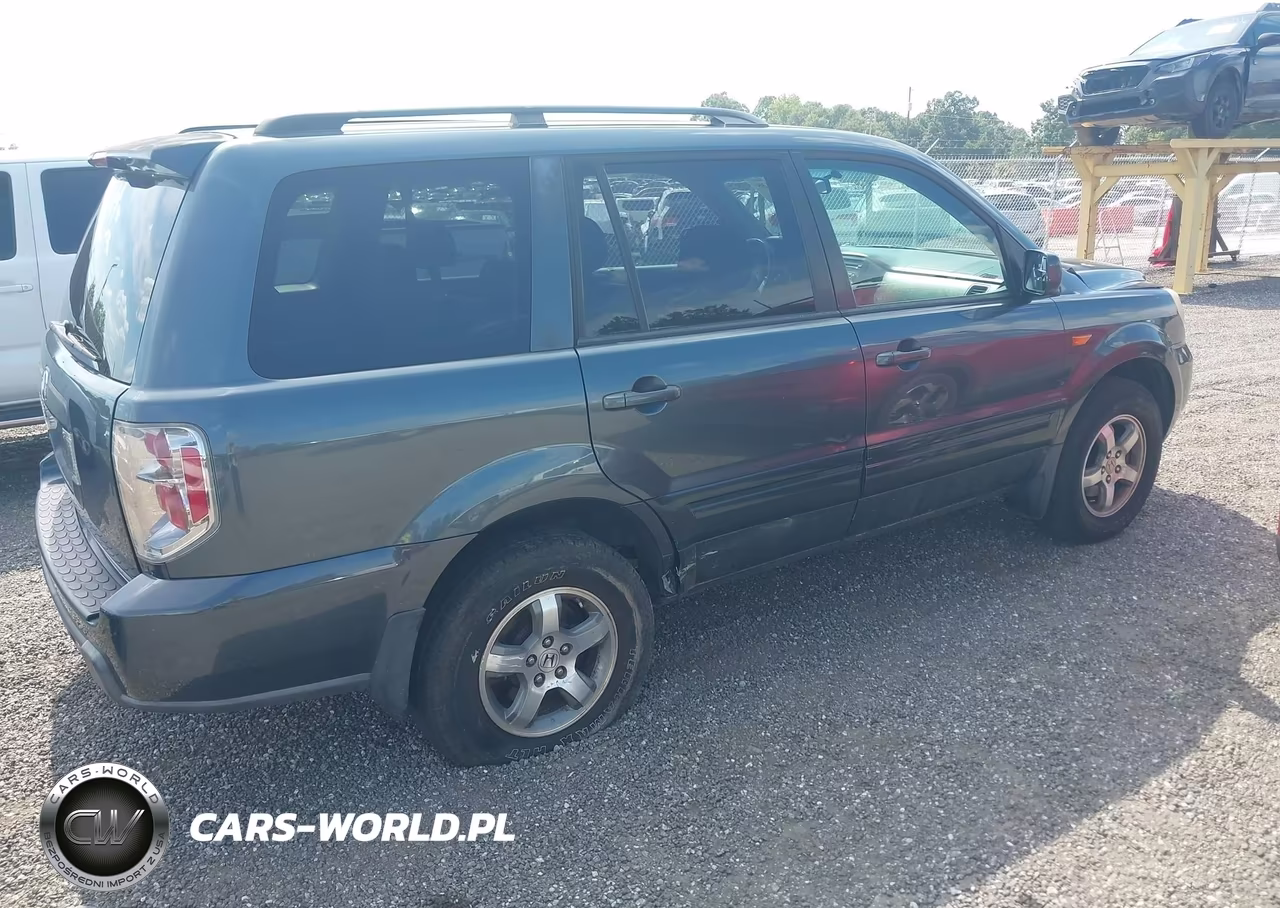 2006 Honda Pilot Ex VIN:5FNYF28476B038579 - 4