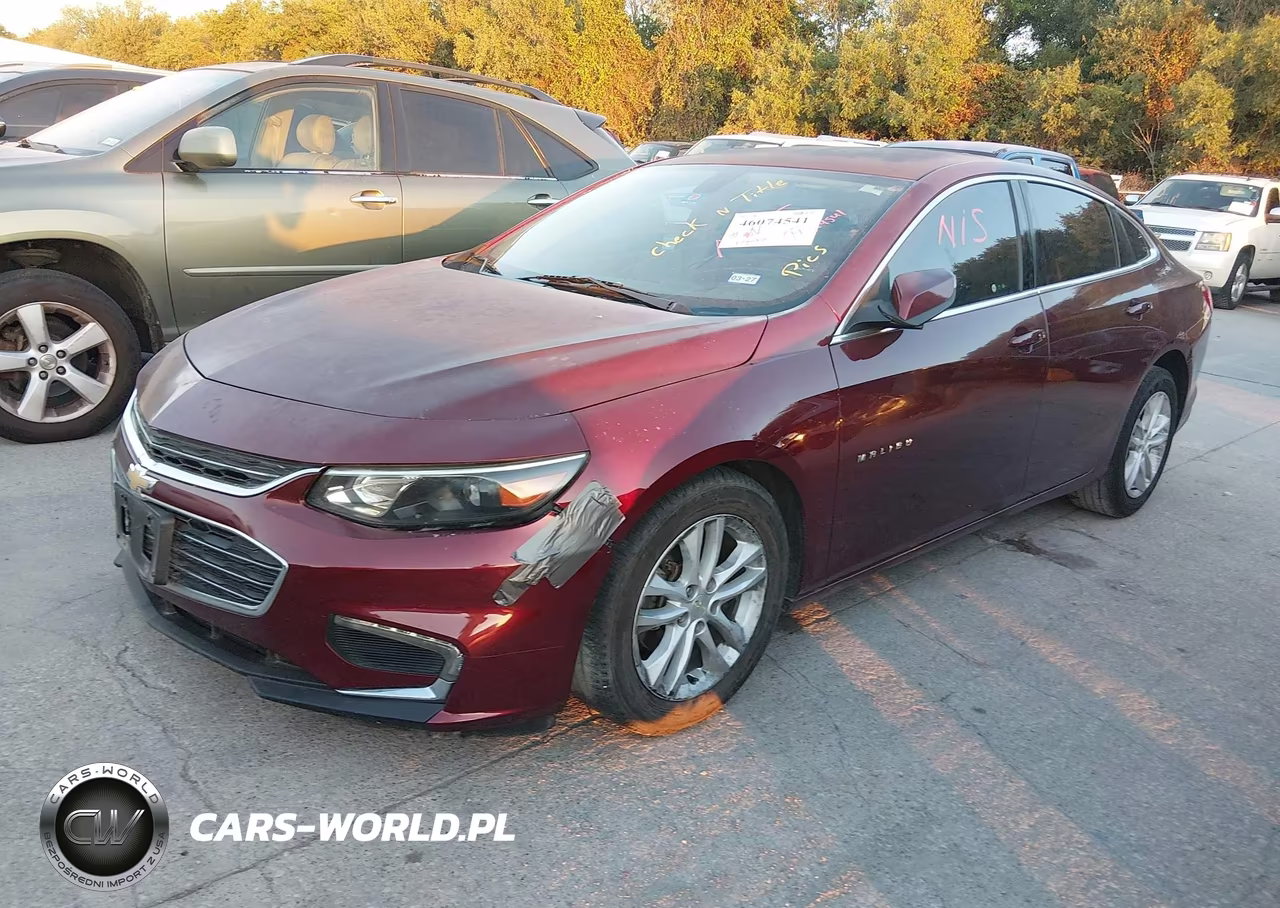 2016 Chevrolet Malibu 1Lt VIN:1G1ZE5ST9GF184657 - 2