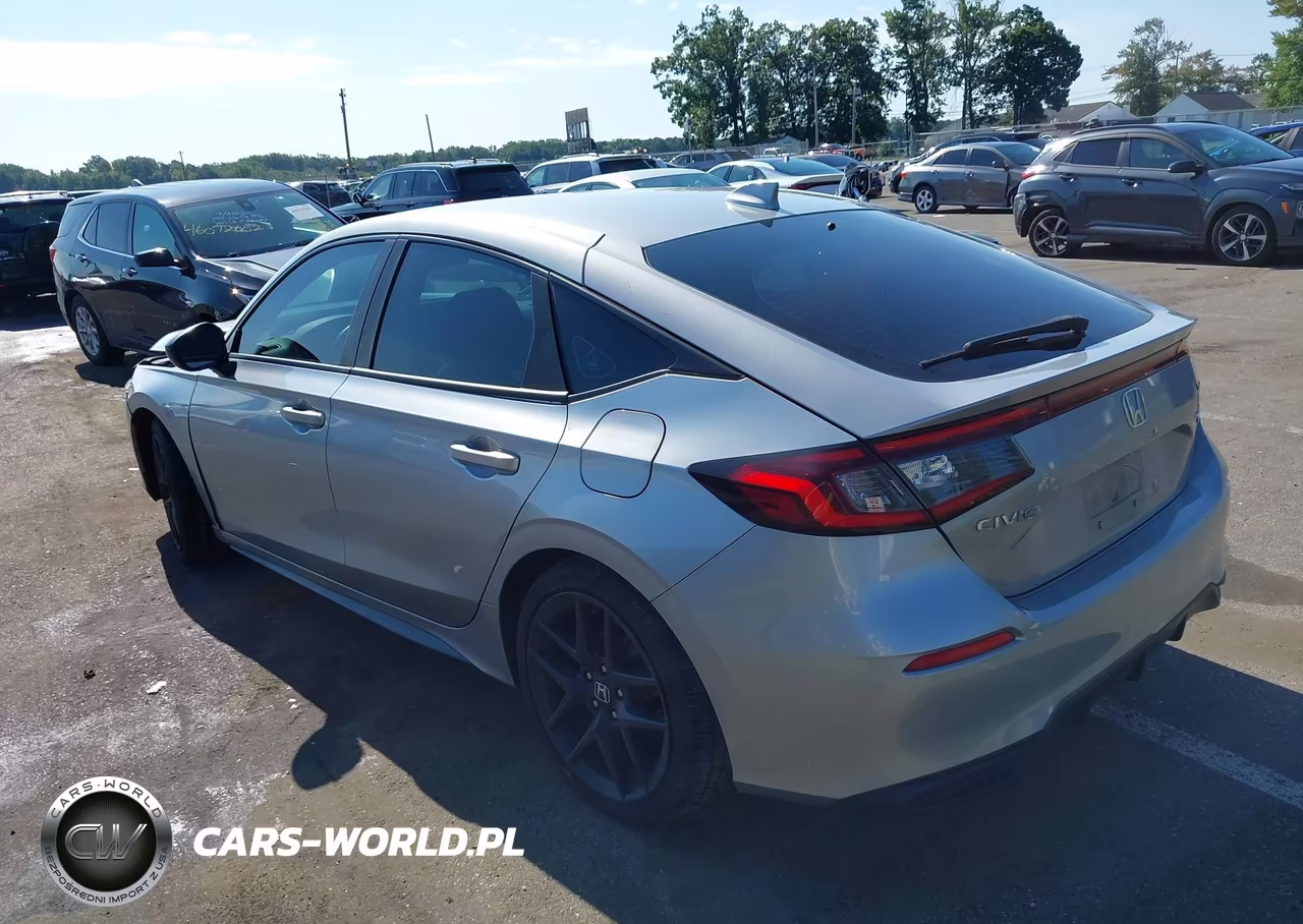 2022 Honda Civic Sport VIN:19XFL2H86NE019660 - 3