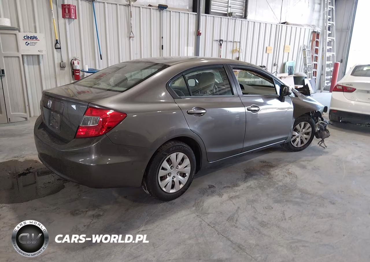 2012 Honda Civic Lx VIN:19XFB2F55CE082368 - 4