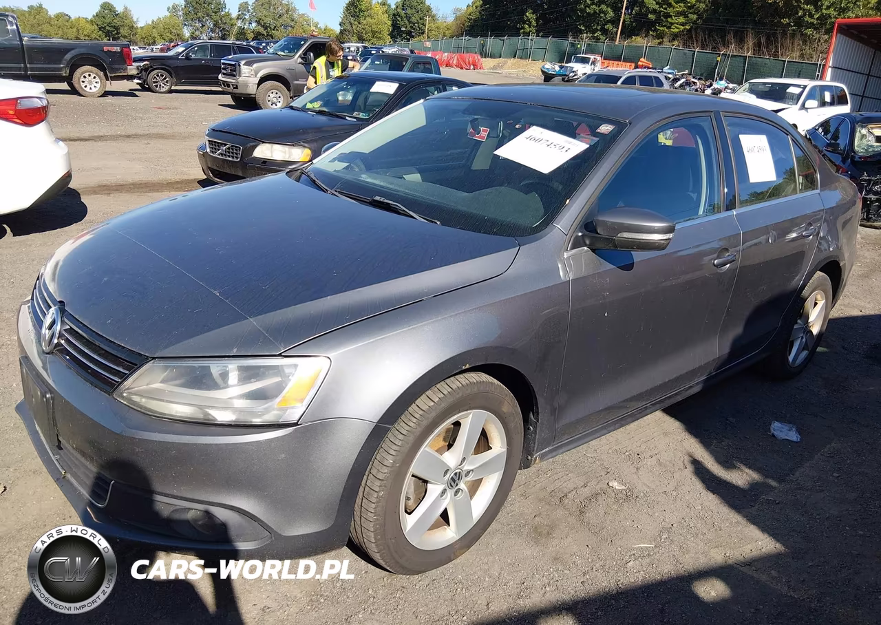 2012 Volkswagen Jetta 2.0L Tdi VIN:3VWLL7AJ5CM379418 - 2