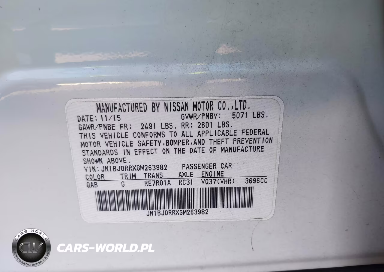 2016 Infiniti Qx50 VIN:JN1BJ0RRXGM263982 - 9