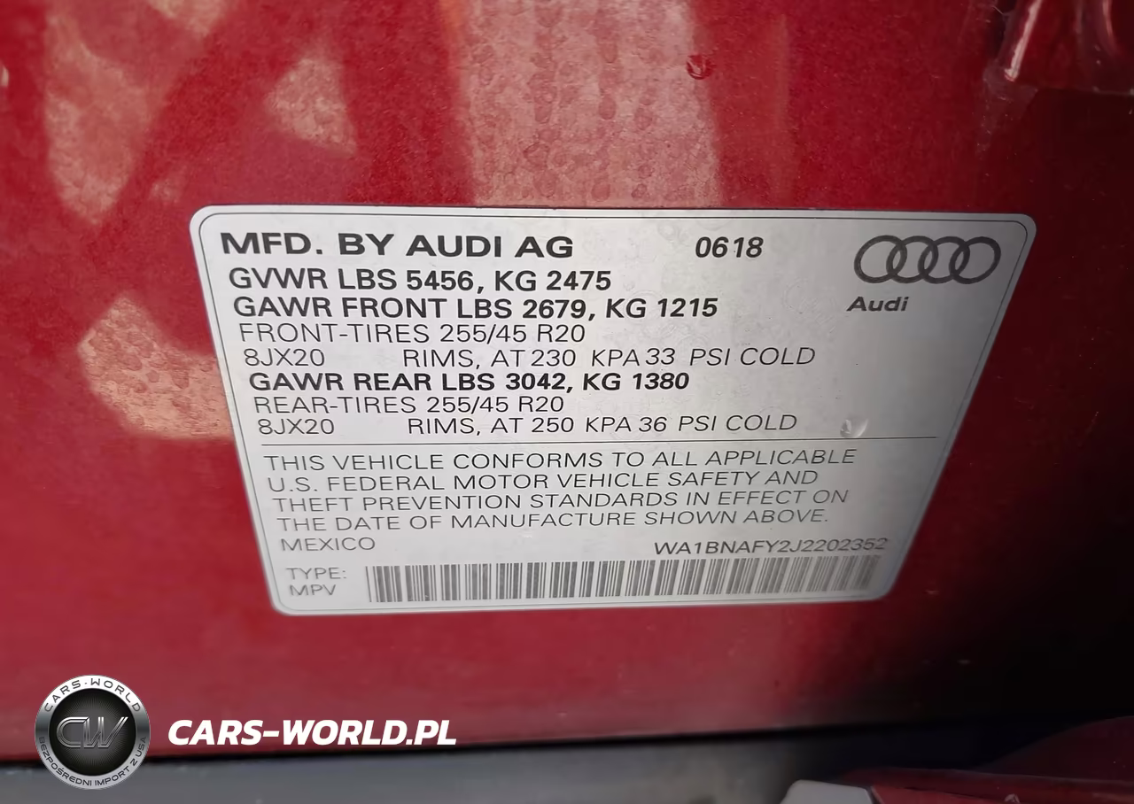 2018 Audi Q5 2.0T Premium-2.0T Tech Premium VIN:WA1BNAFY2J2202352 - 9