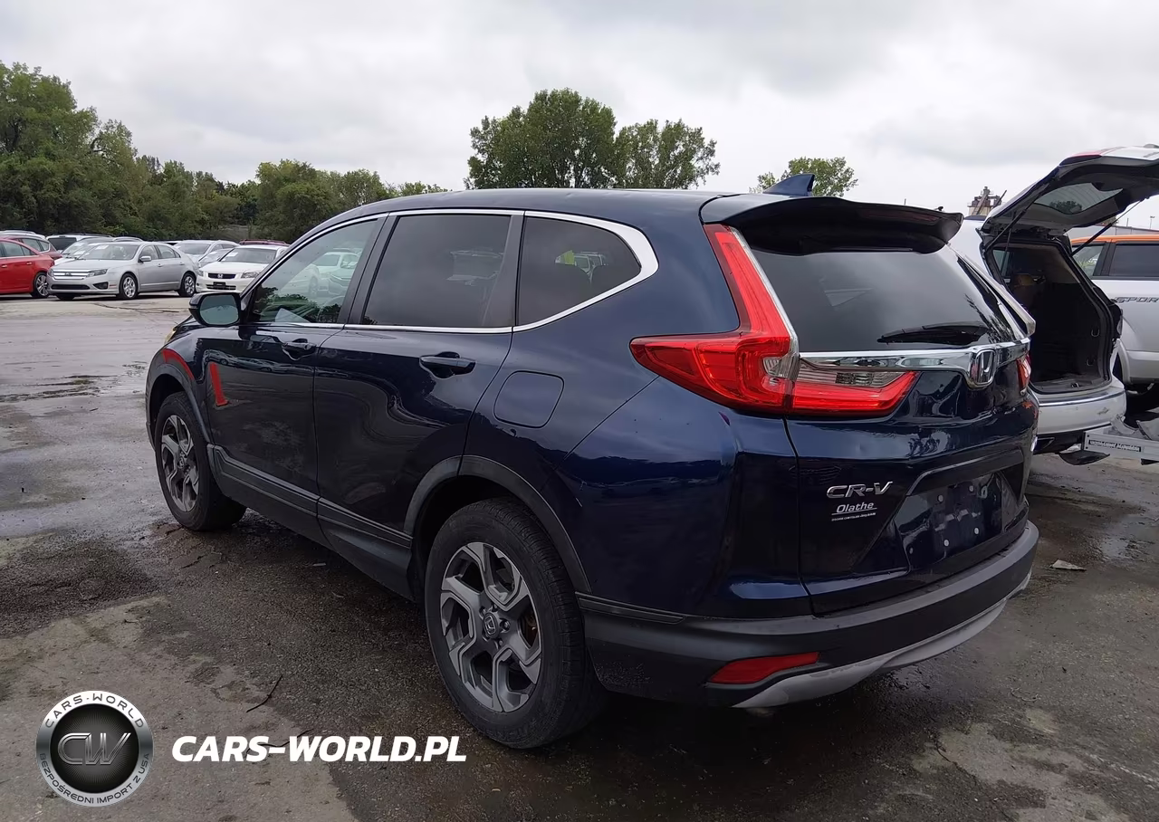 2017 Honda Cr-V Ex-L-Ex-L Navi VIN:5J6RW2H83HL046986 - 3
