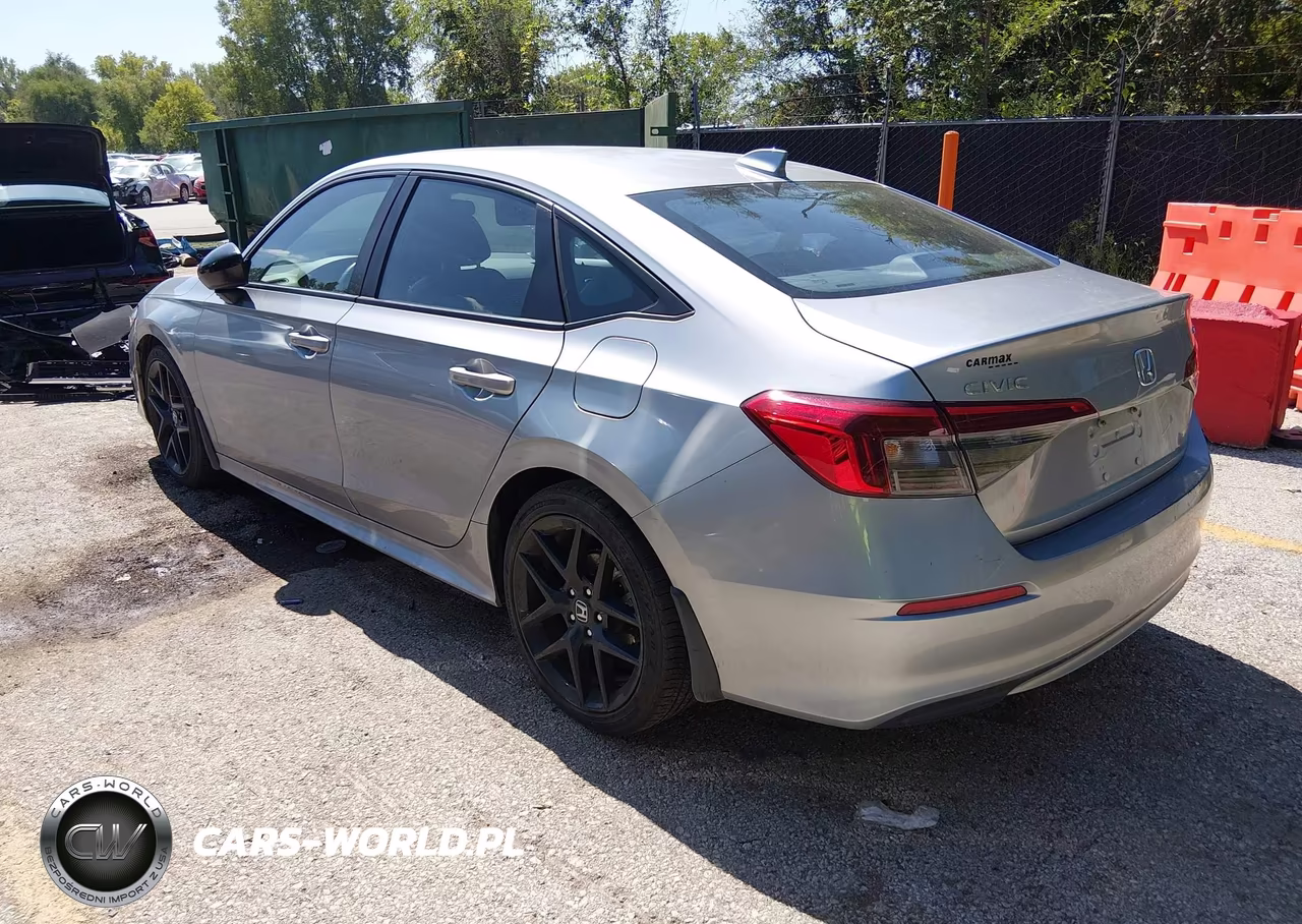 2022 Honda Civic Sport VIN:2HGFE2F5XNH584003 - 3