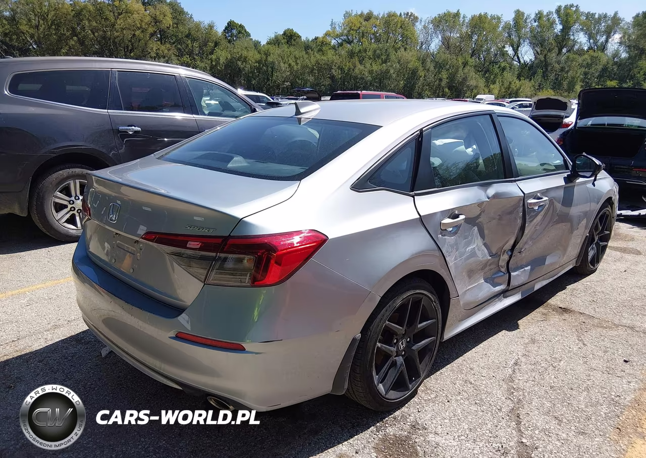 2022 Honda Civic Sport VIN:2HGFE2F5XNH584003 - 4