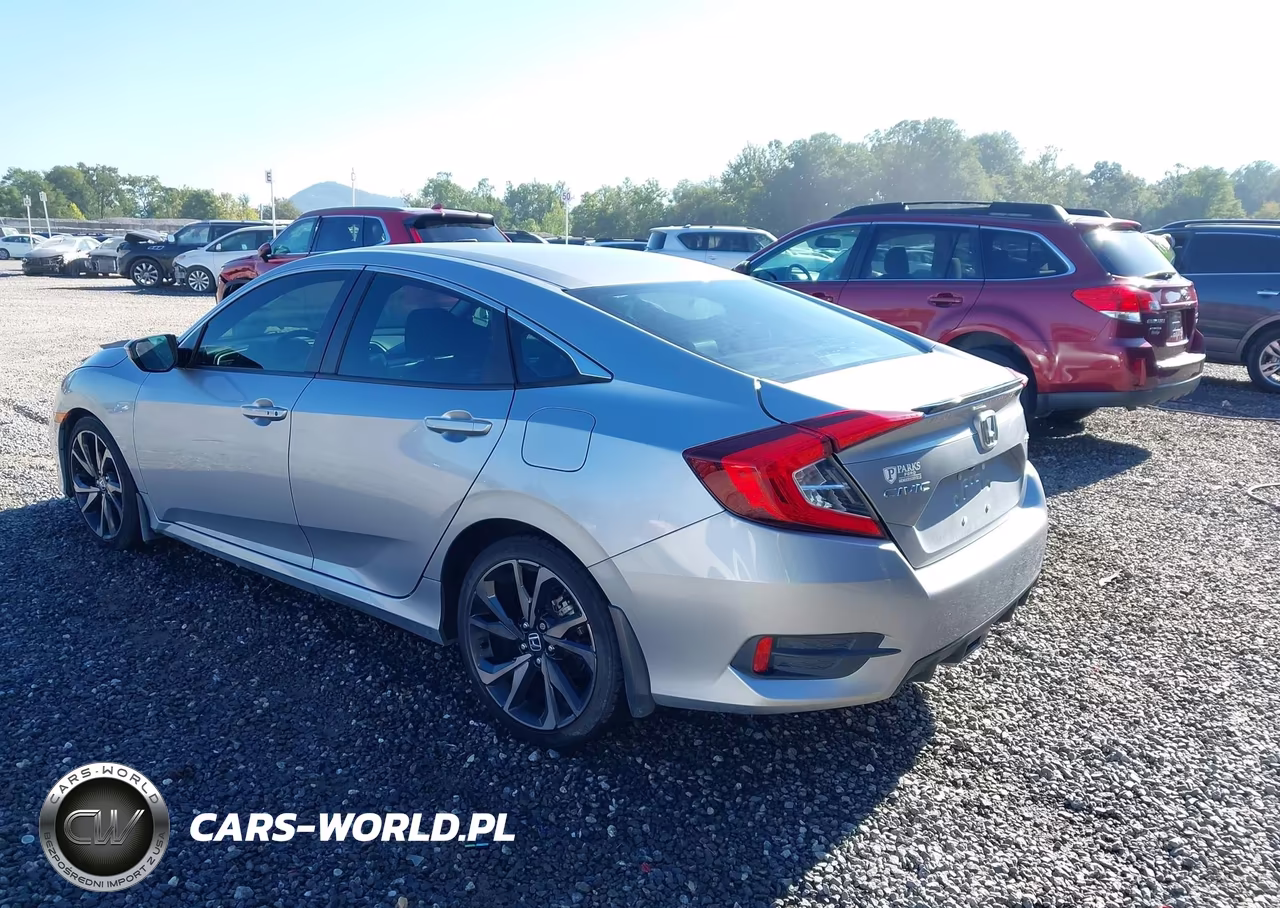 2021 Honda Civic Sport VIN:2HGFC2F87MH531208 - 3
