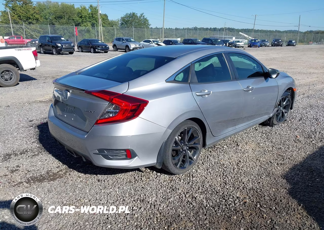 2021 Honda Civic Sport VIN:2HGFC2F87MH531208 - 4