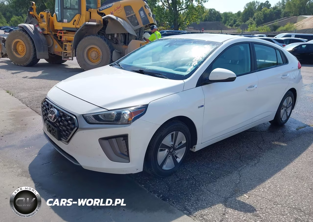 2020 Hyundai Ioniq Hybrid Blue VIN:KMHC65LC4LU233564 - 2