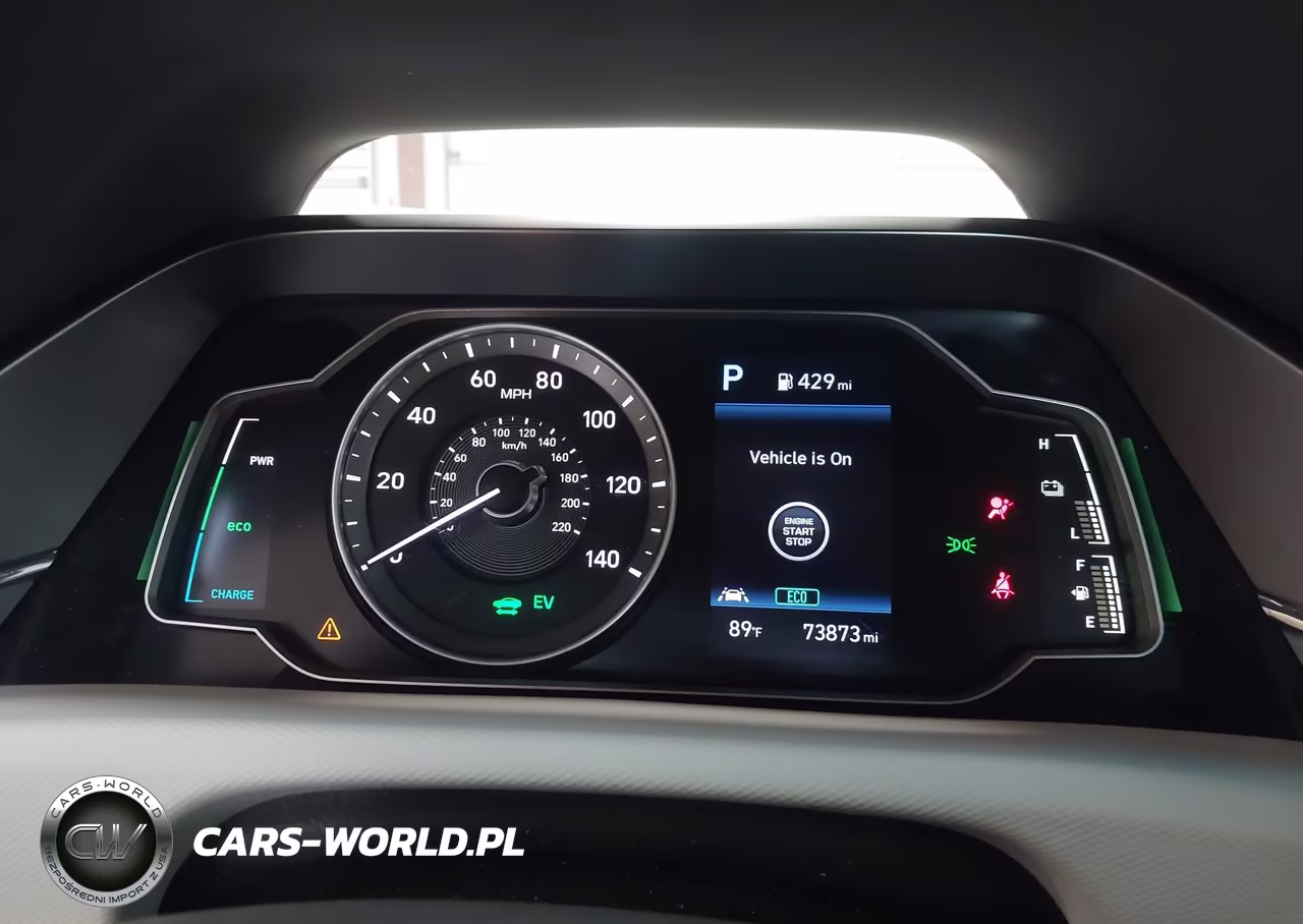 2020 Hyundai Ioniq Hybrid Blue VIN:KMHC65LC4LU233564 - 7