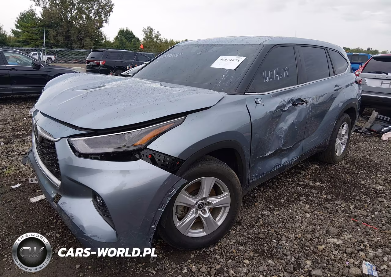 2024 Toyota Highlander Le VIN:5TDKDRAH2RS546203 - 2