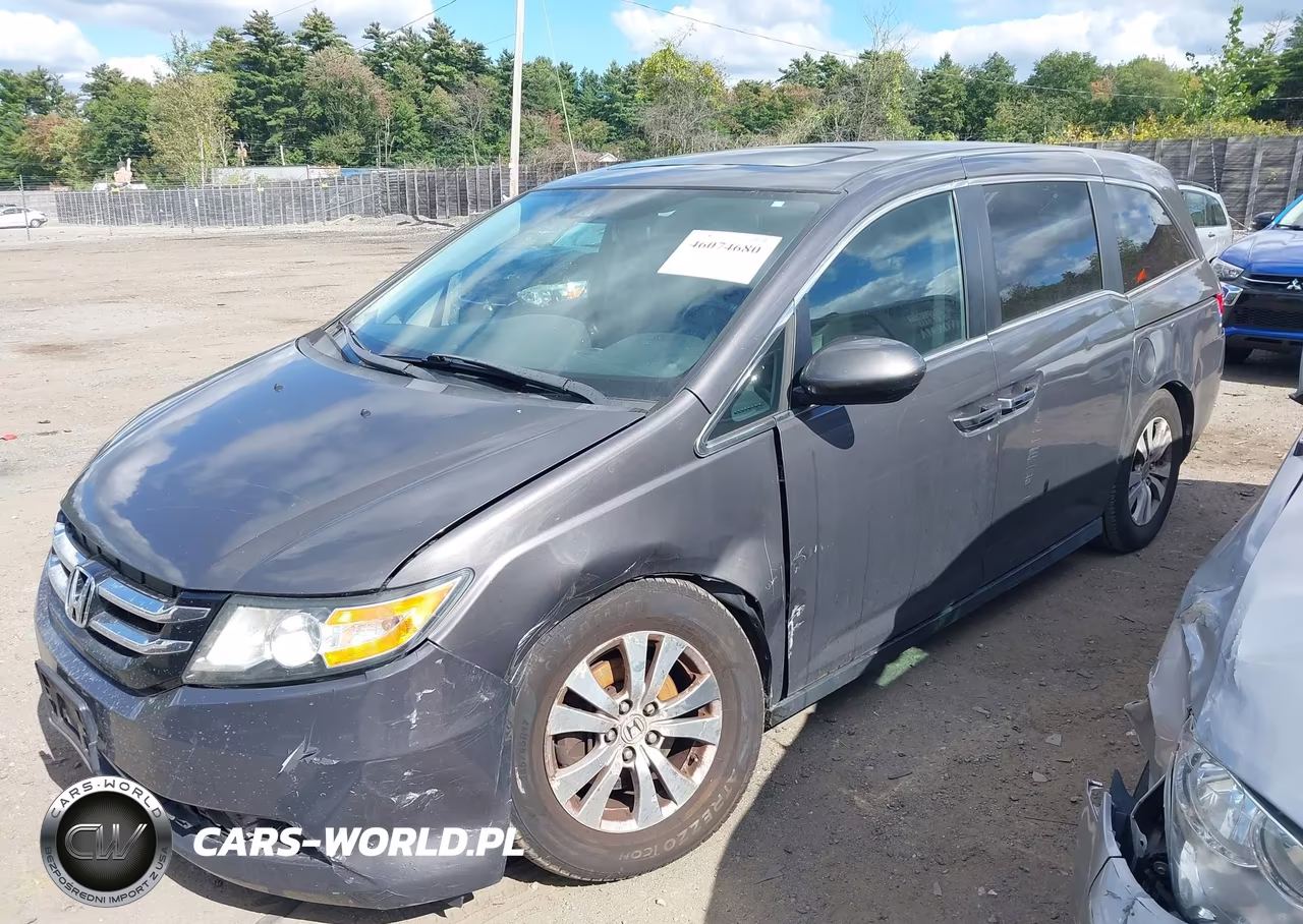2015 Honda Odyssey Ex-L VIN:5FNRL5H61FB047682 - 2