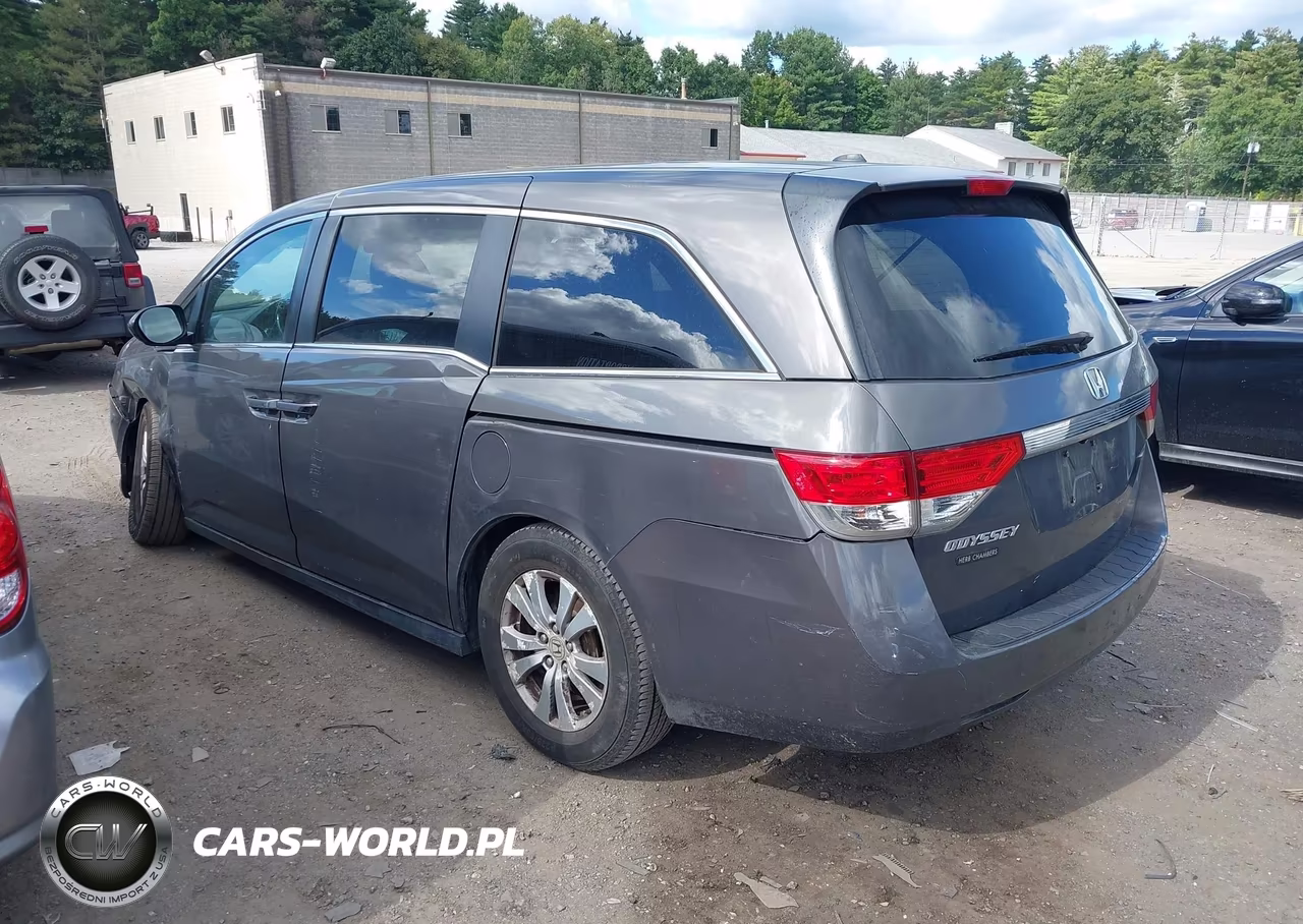2015 Honda Odyssey Ex-L VIN:5FNRL5H61FB047682 - 3