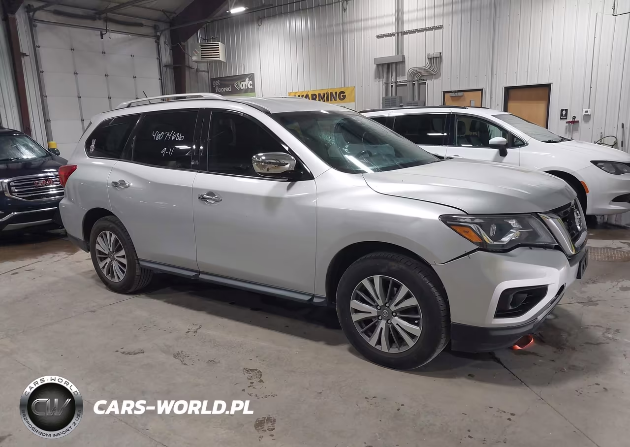 2017 Nissan Pathfinder Platinum-S-Sl-Sv VIN:5N1DR2MM6HC625573 - 1