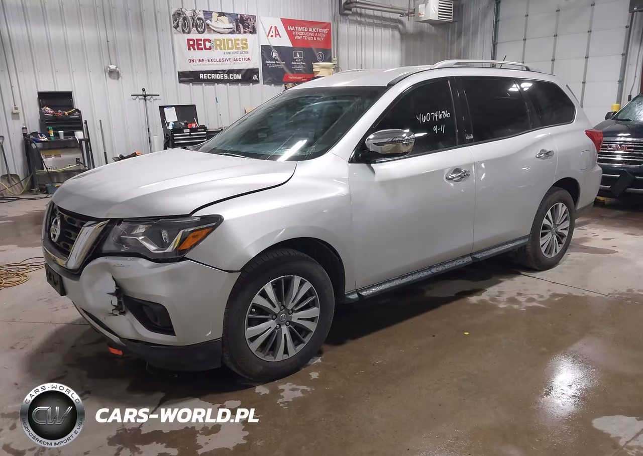 2017 Nissan Pathfinder Platinum-S-Sl-Sv VIN:5N1DR2MM6HC625573 - 2